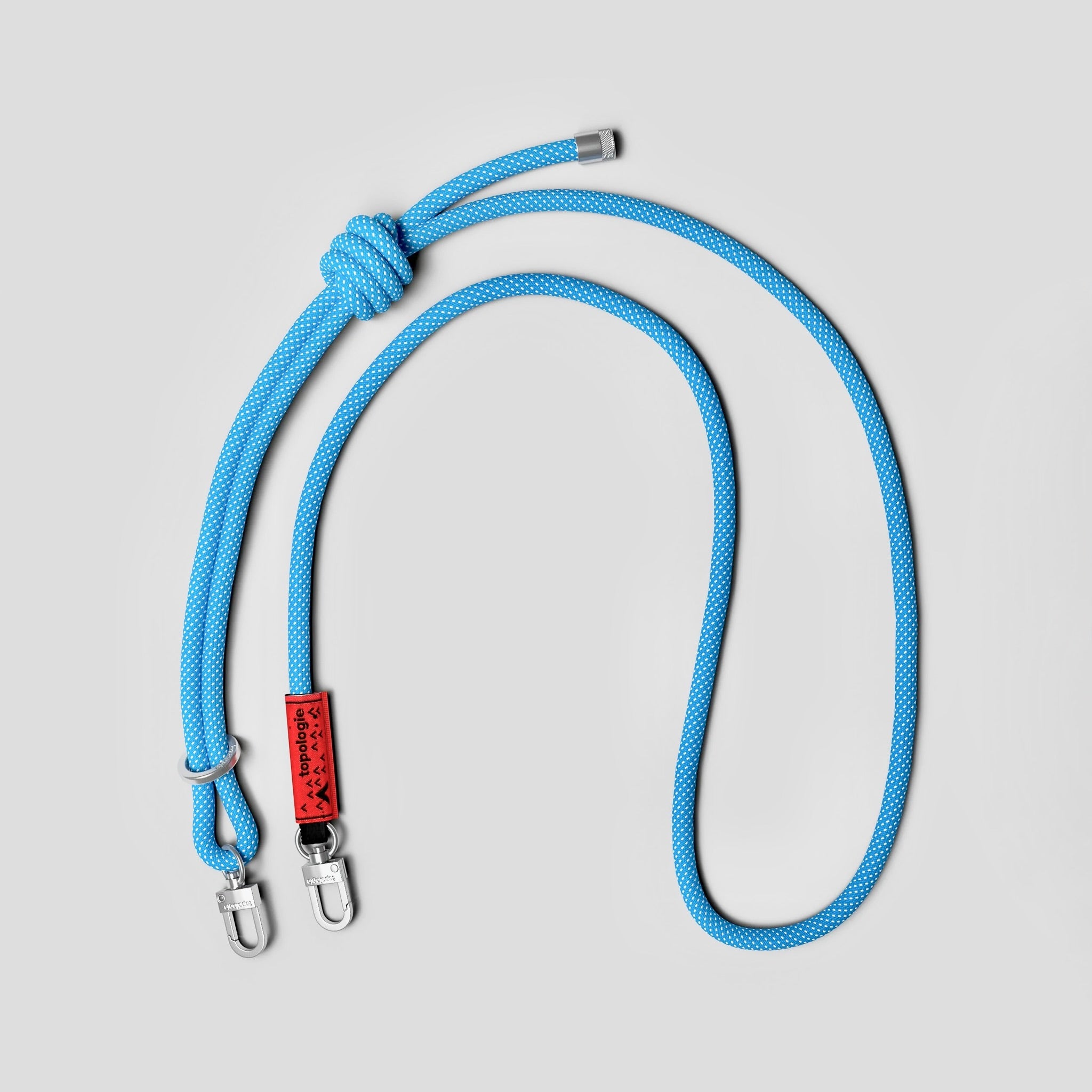 8.0mm Rope Strap Atomic Blue Polka Dot