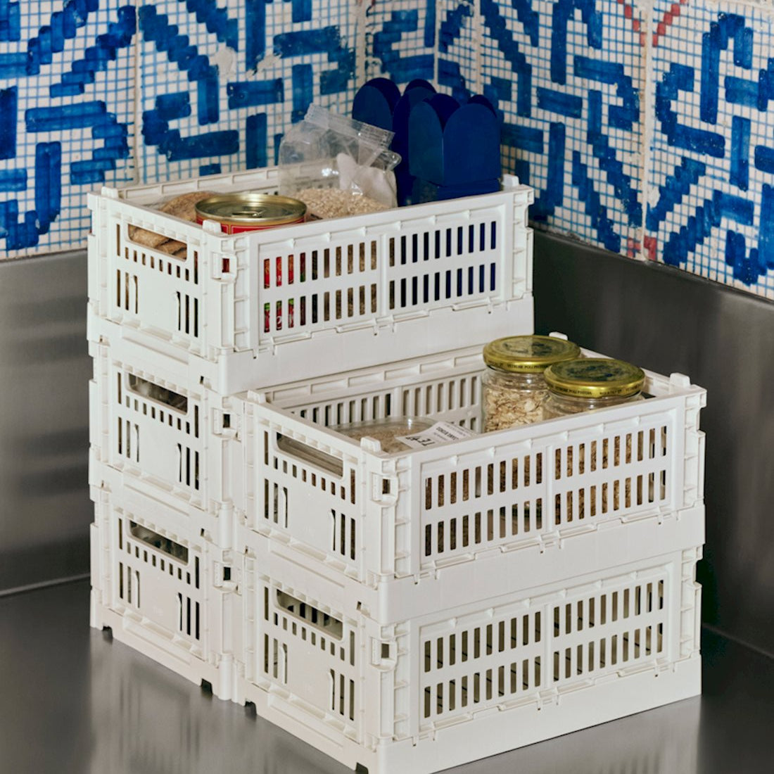 HAY | Colour Crate Small Light Grey | Maplestore