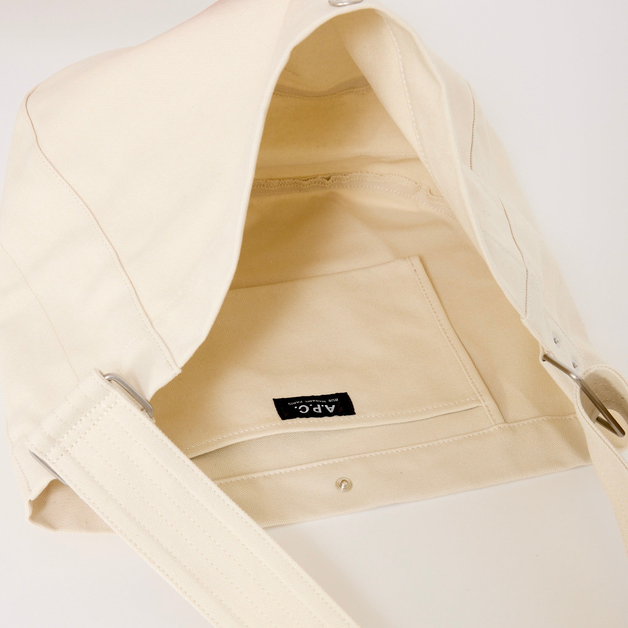 A.P.C. | Journal Satchel Beige | Maplestore
