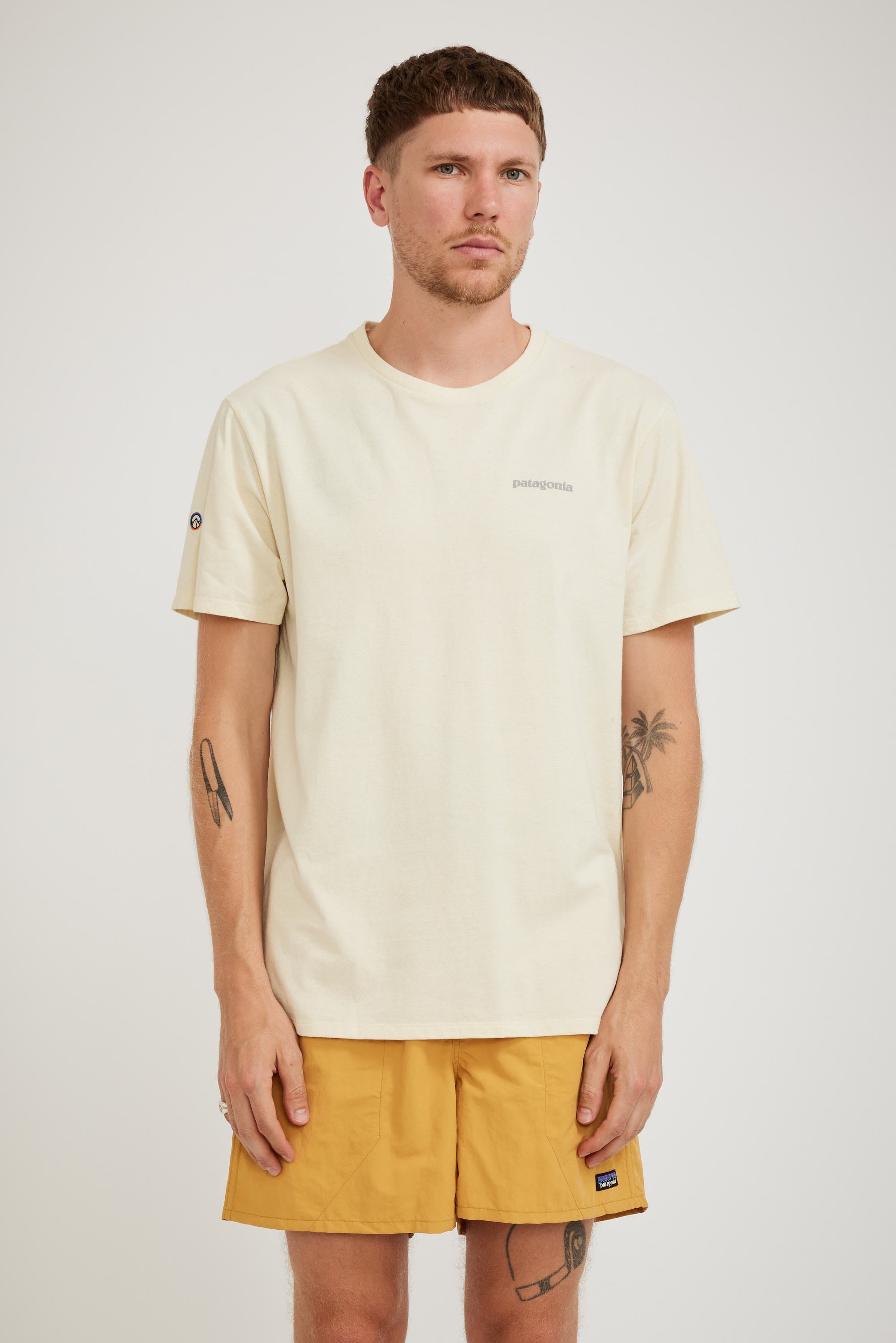 Patagonia | Fitz Roy Icon Responsibili-Tee Birch White | Maplestore