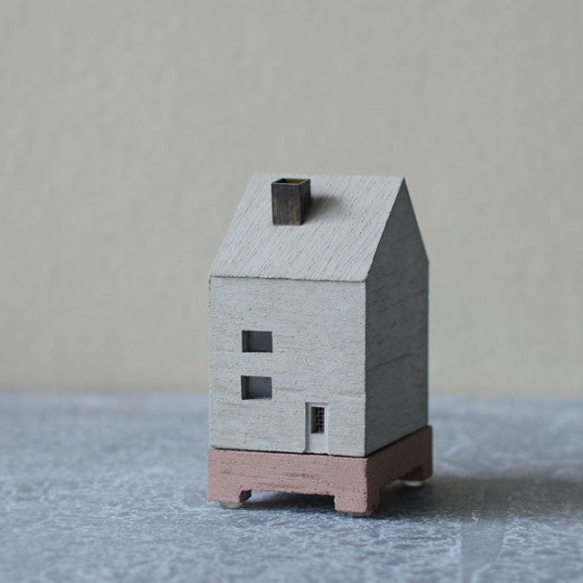 House Incense Pot Red