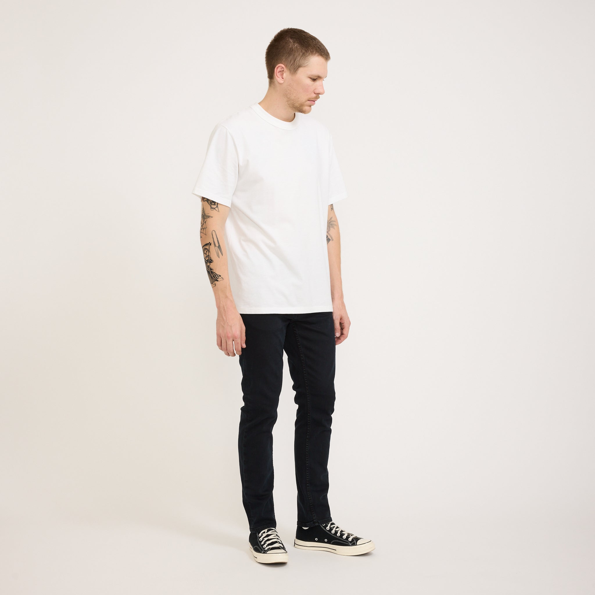 Nudie Jeans Co. | Lean Dean Black Skies | Maplestore