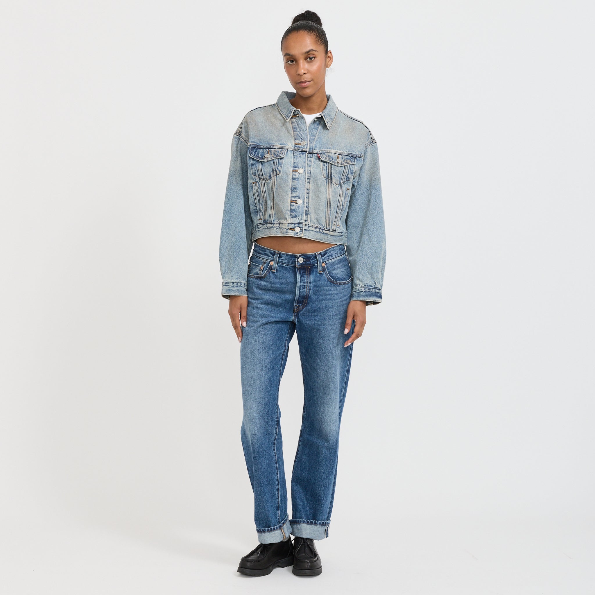 Levis | Shrunken 90's Trucker Off Roading Trucker | Maplestore