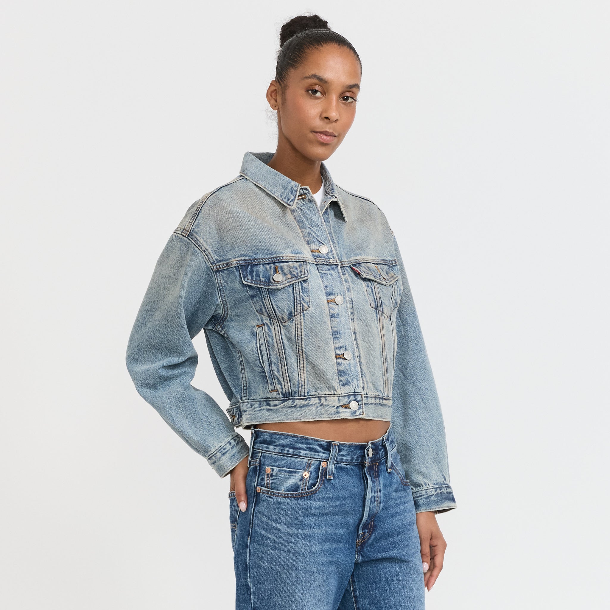 Levis | Shrunken 90's Trucker Off Roading Trucker | Maplestore