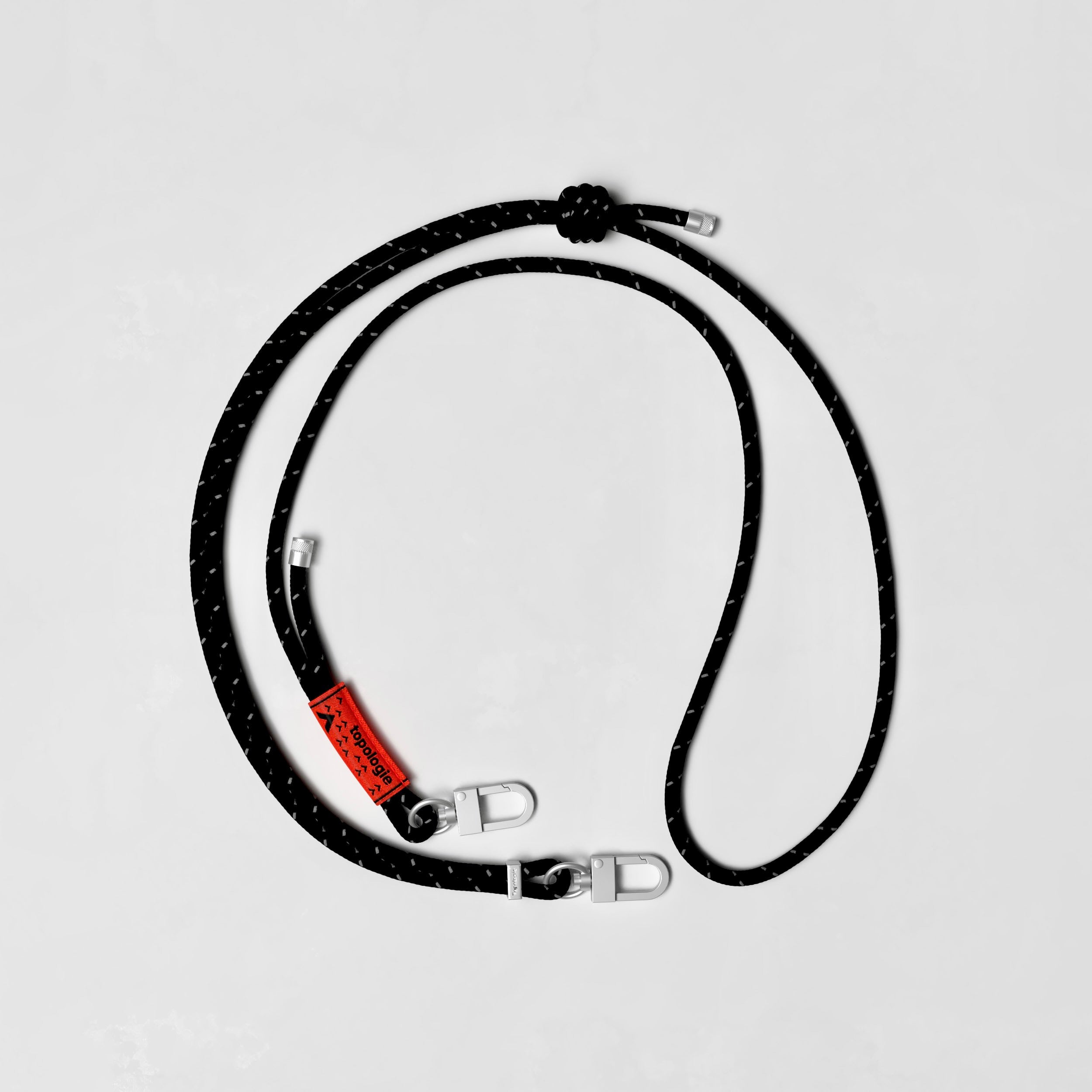 6.0mm Rope Strap Black Reflective