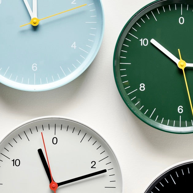 HAY | Table Clock Blue | Maplestore