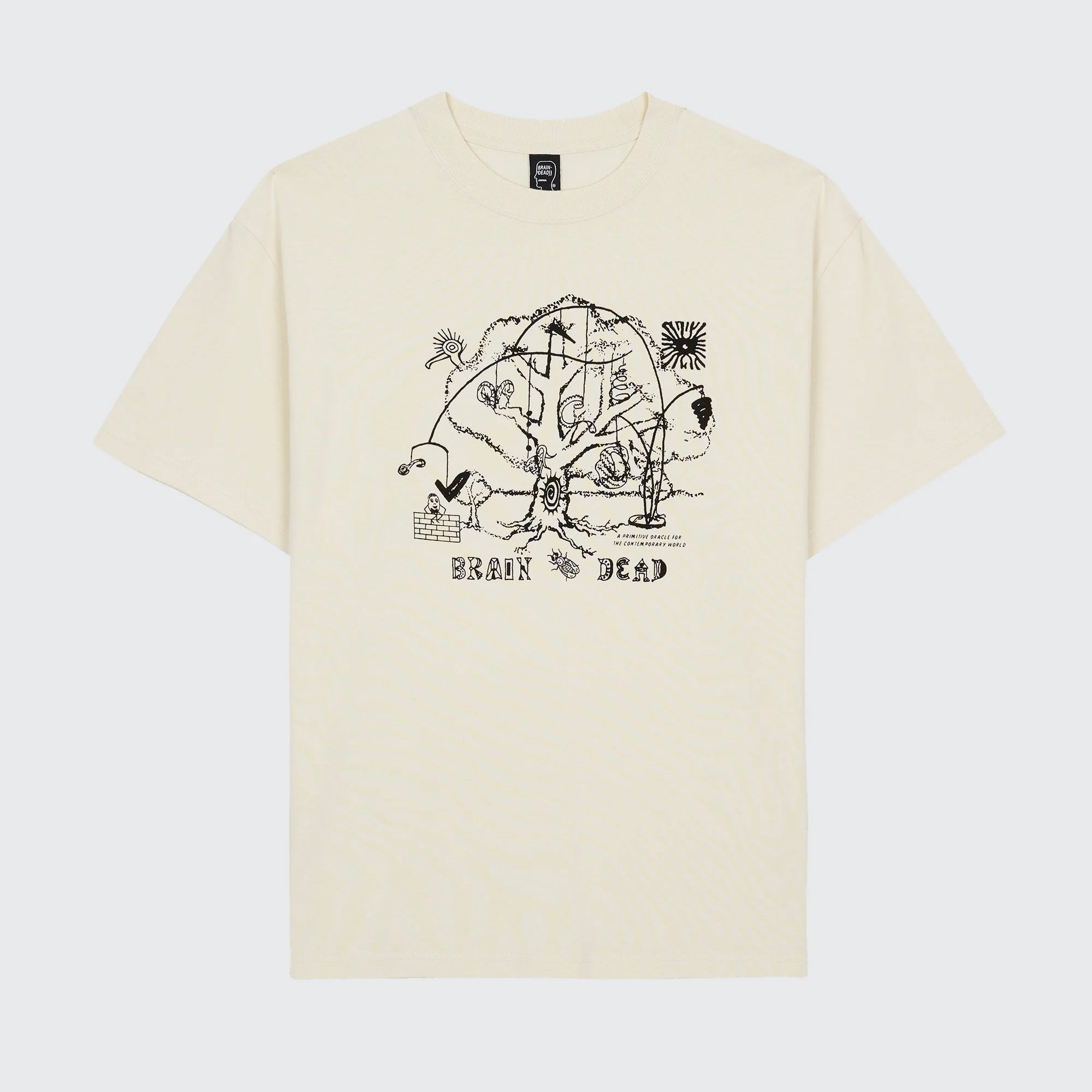 Brain Dead | Oracle T-Shirt Natural | Maplestore