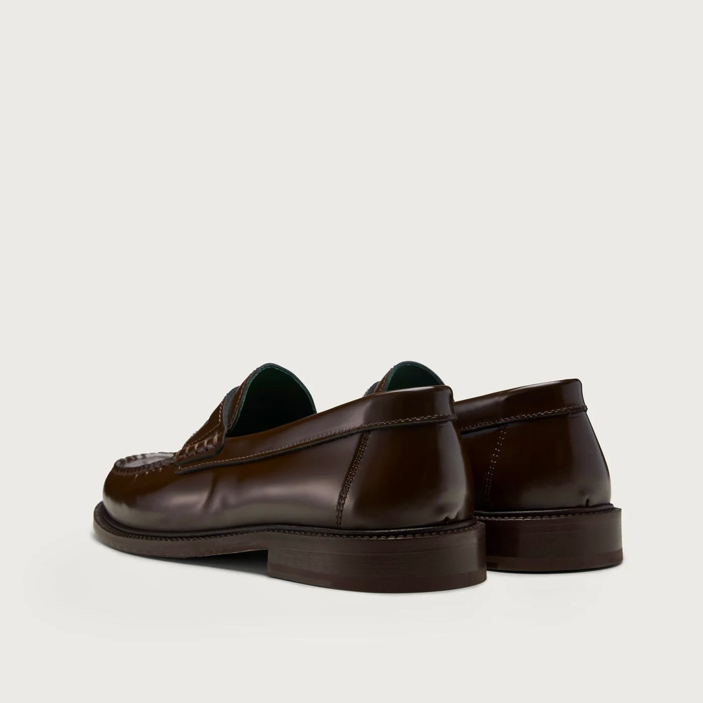 Yardee Mocassin Loafer Brown Polido Leather