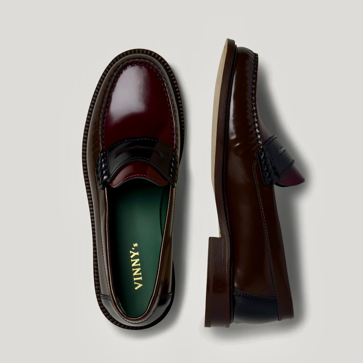 Yardee Mocassin Three Tone Loafer