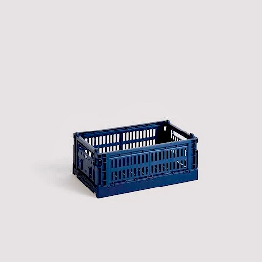 HAY | Colour Crate Small Dark Blue | Maplestore