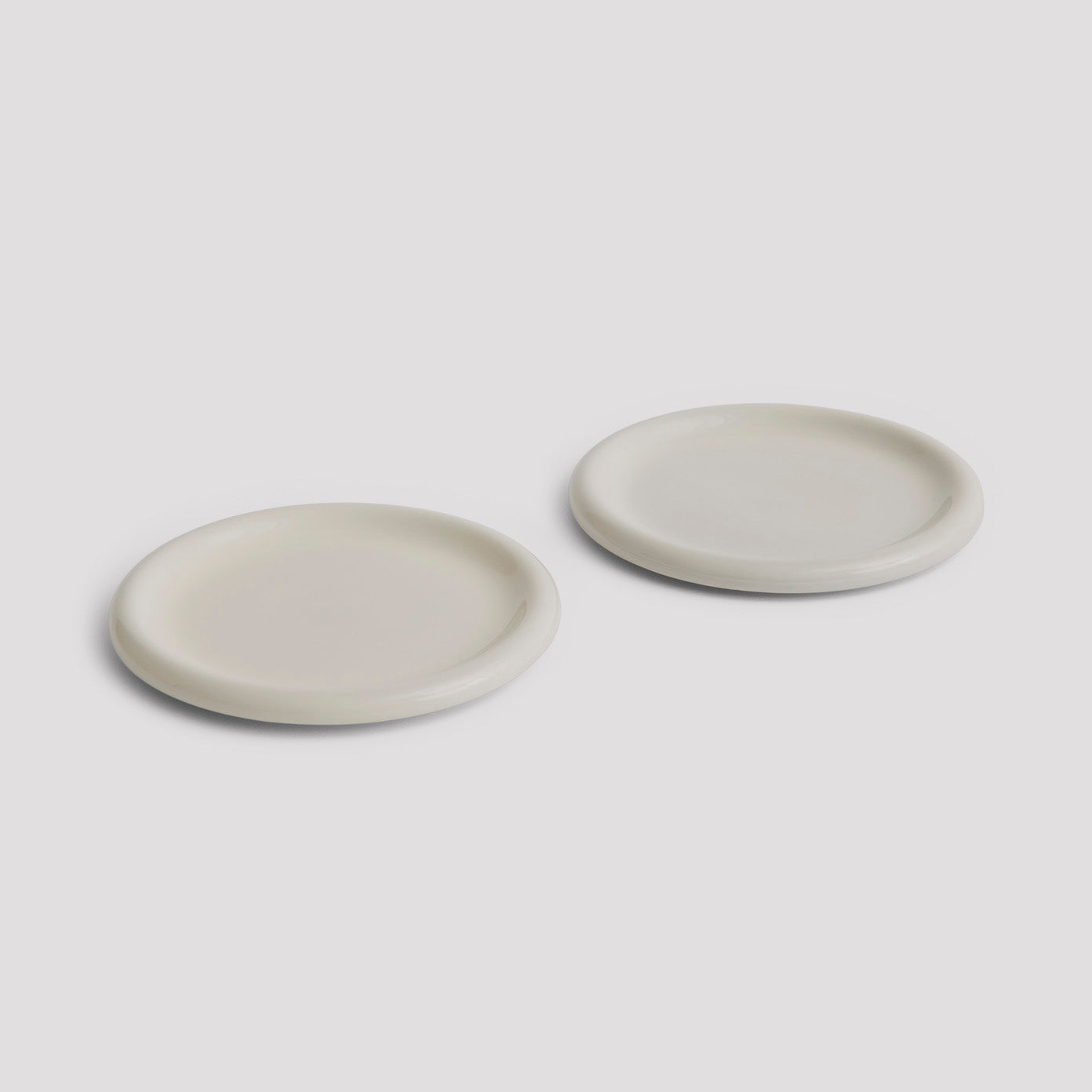 HAY | Barro Plate Set of 2 Off White | Maplestore