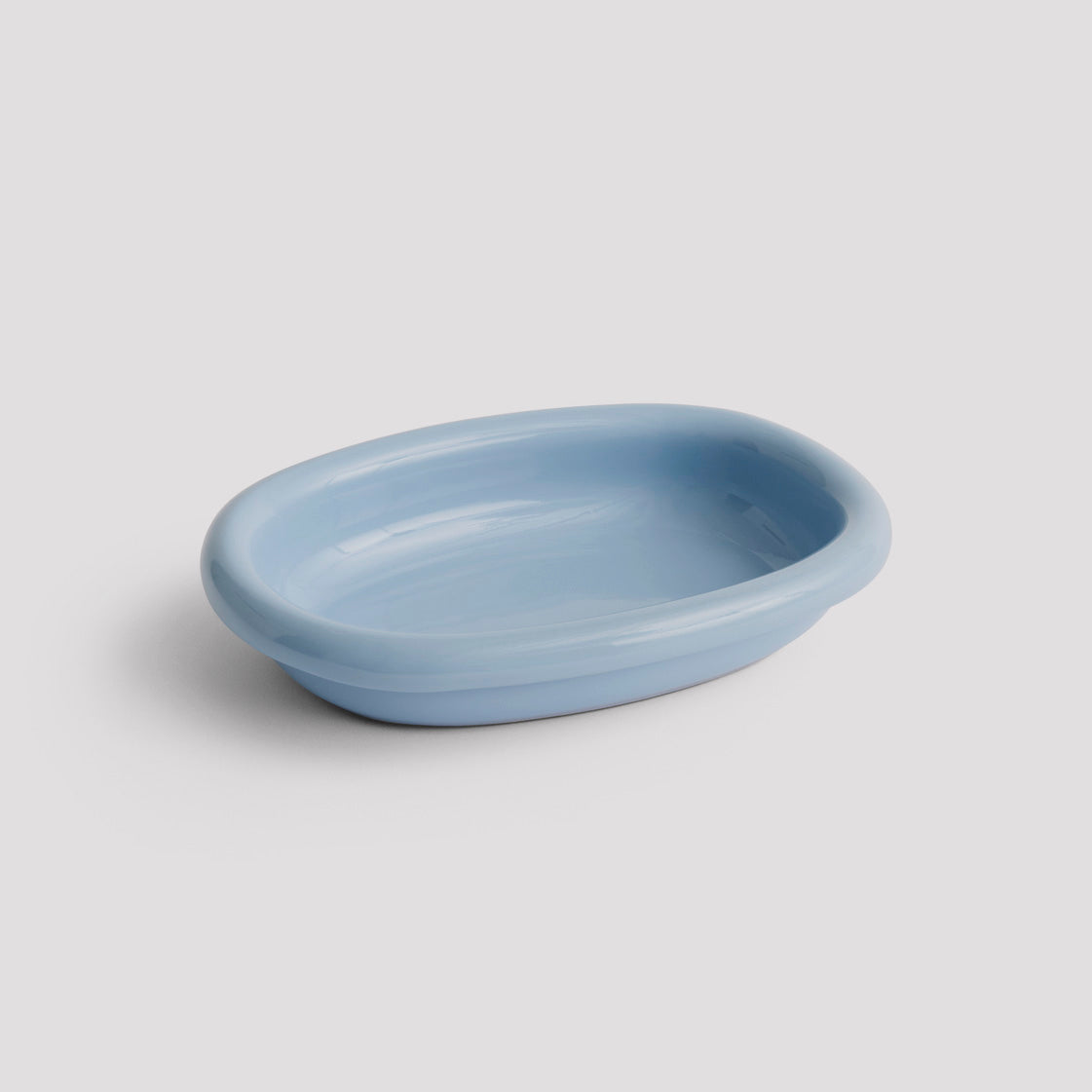 HAY | Barro Oval Dish Small Light Blue | Maplestore