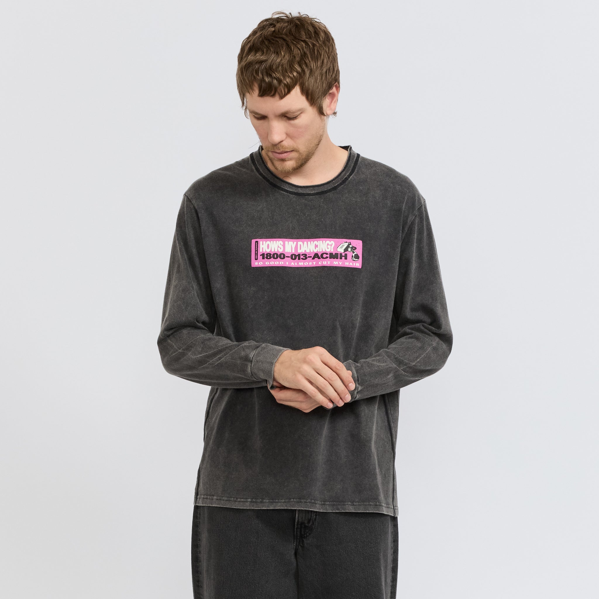 Dancers LS Tee Vintage Black