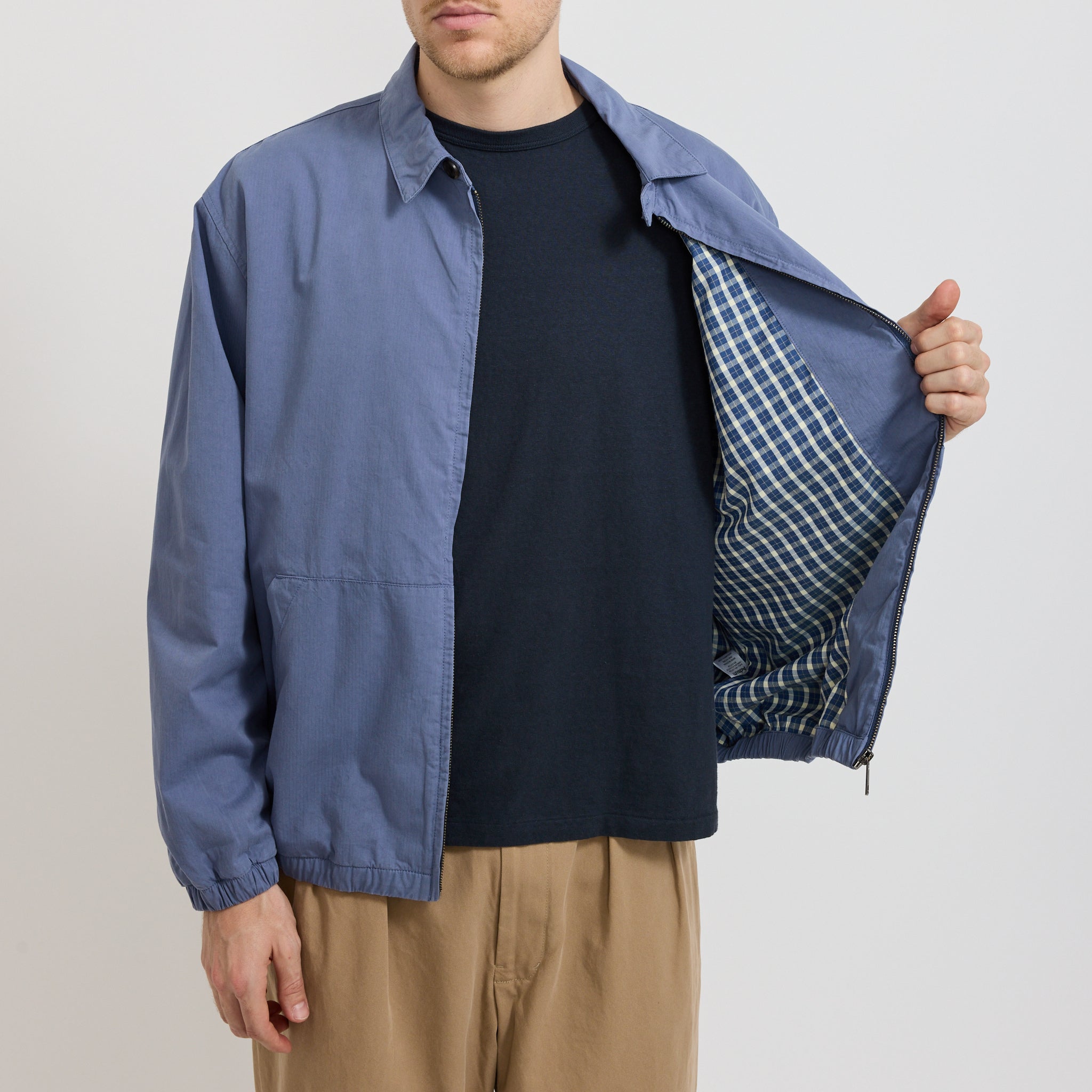 Crew Jacket Blue