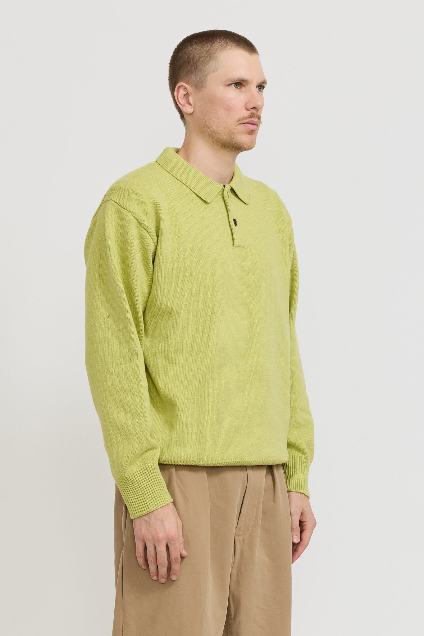 Adsum | Paddy Sweater Chartreuse | Maplestore