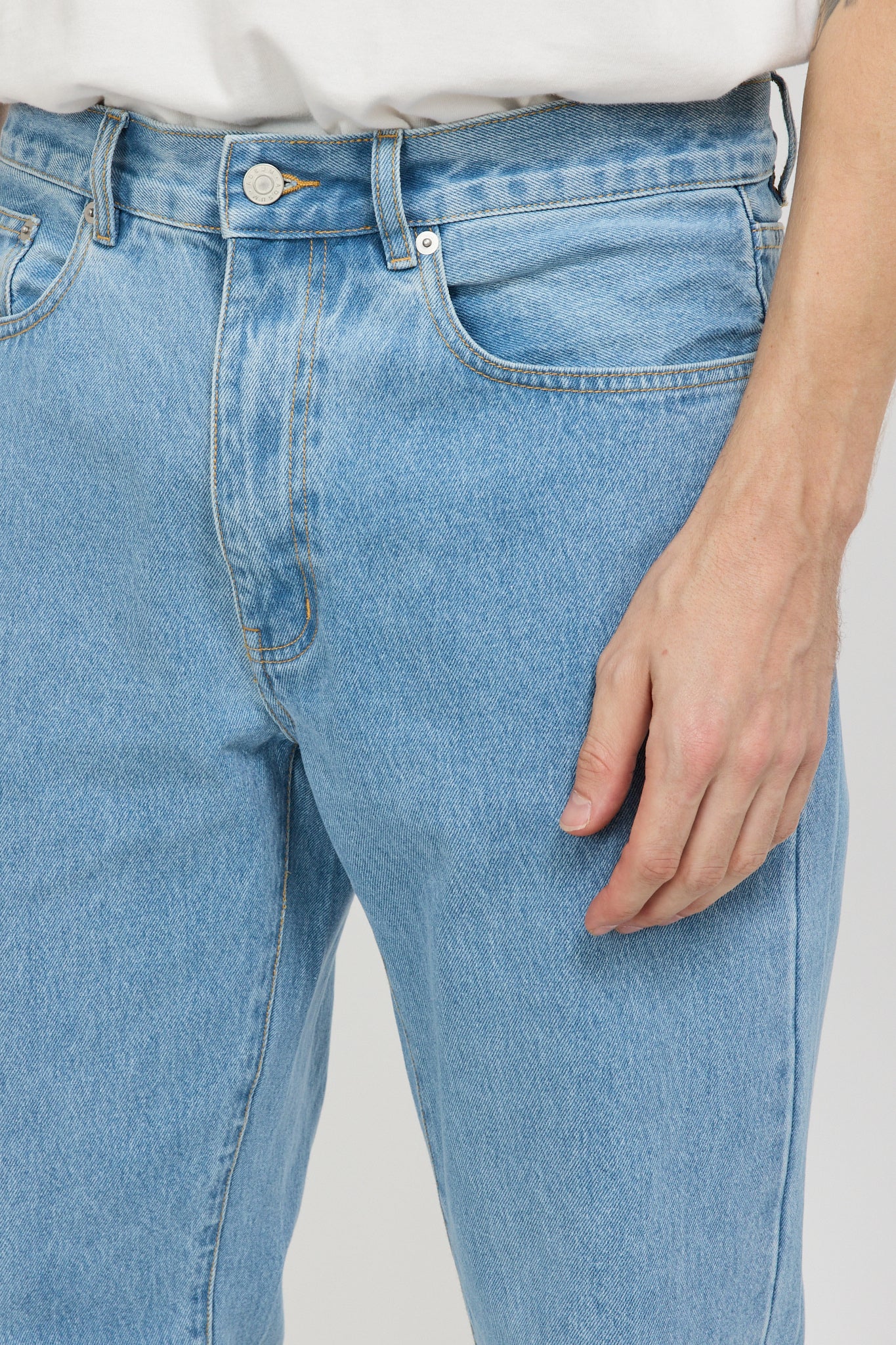 Adsum | Relaxed Fit OD Denim Bleached Washed | Maplestore