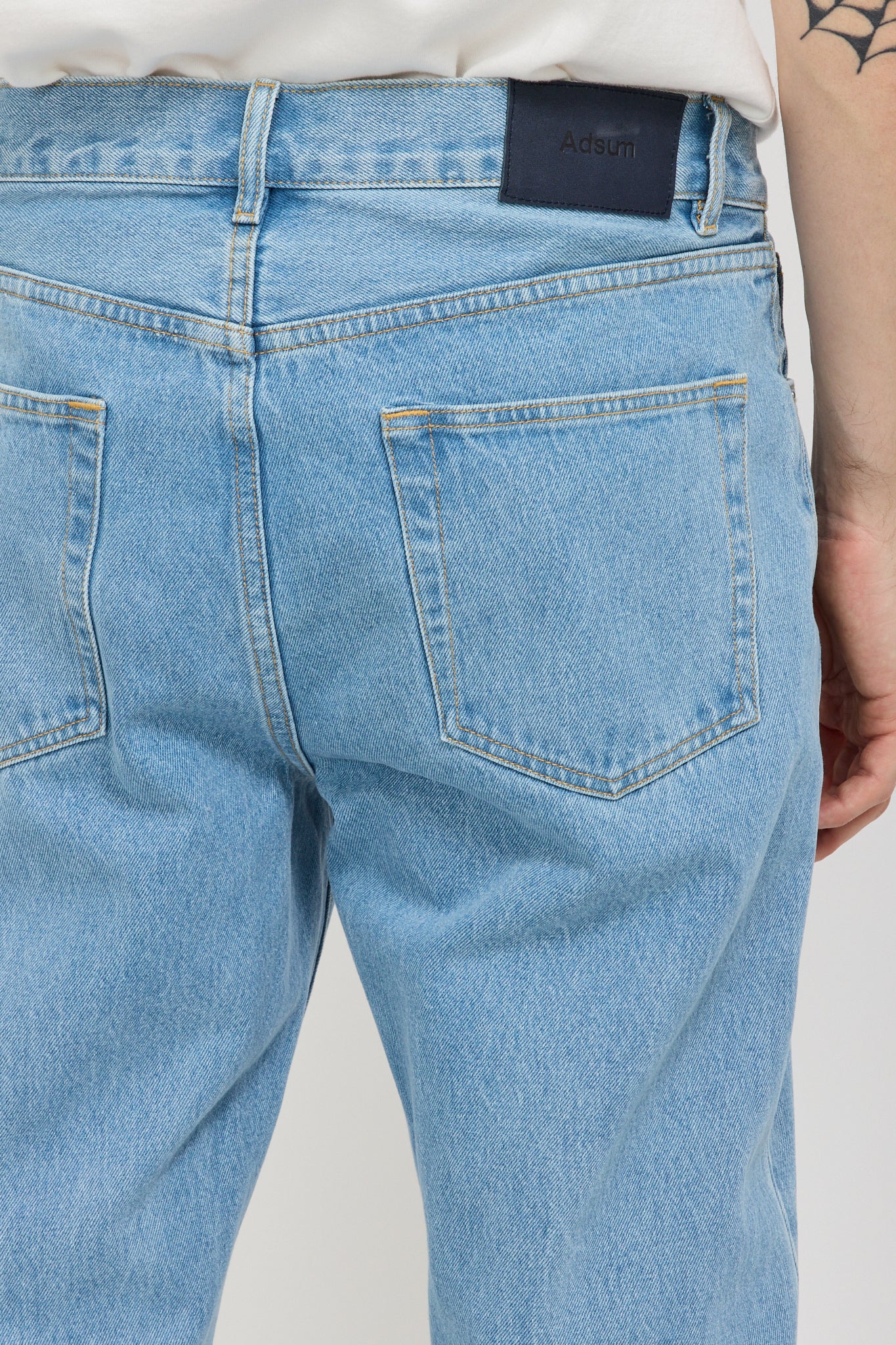 Adsum | Relaxed Fit OD Denim Bleached Washed | Maplestore
