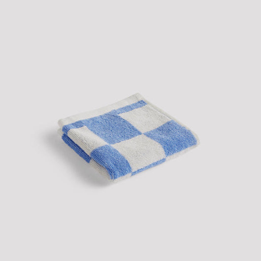 HAY | Check Wash Cloth Sky Blue | Maplestore