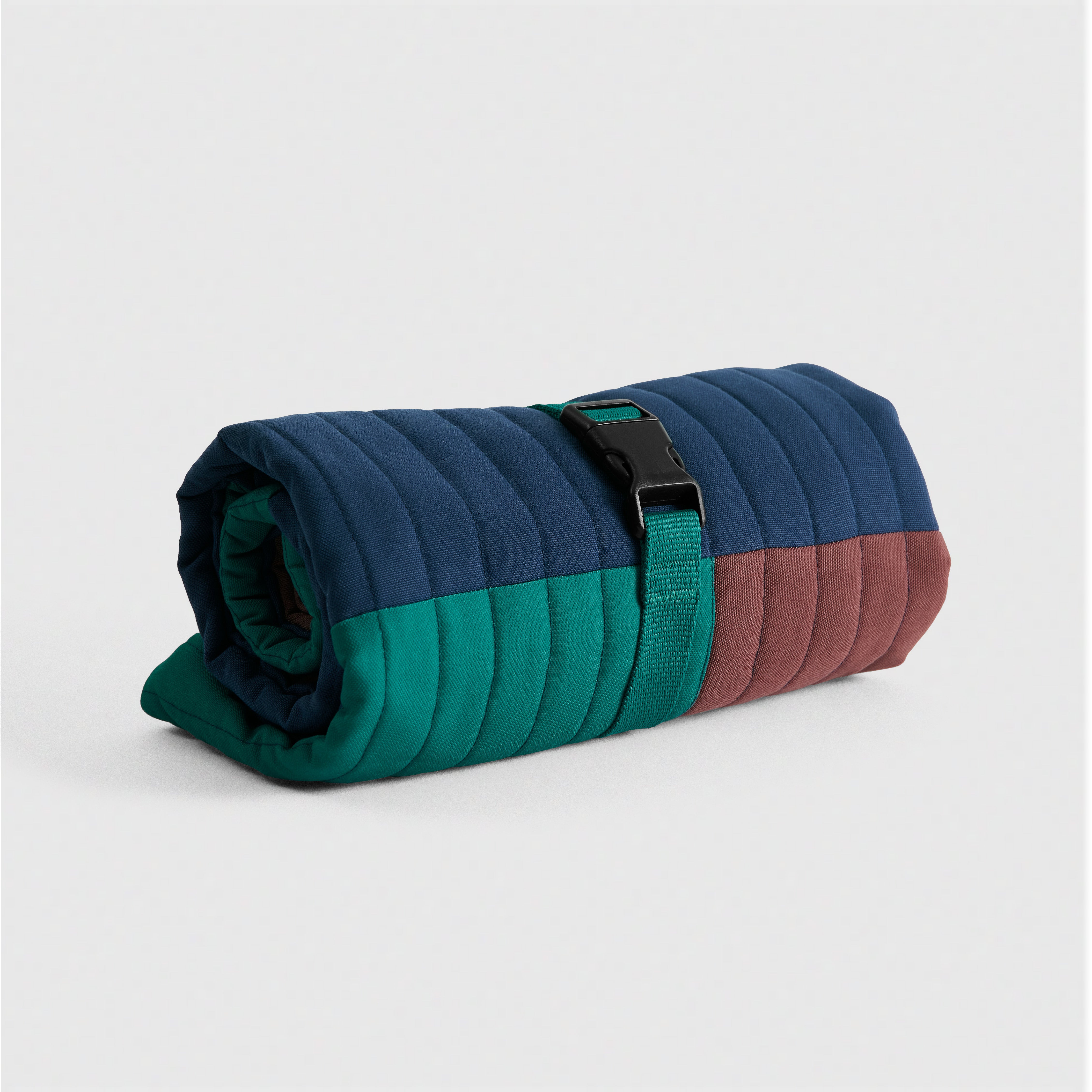 Dogs Travel Blanket Burgundy/Green/Blue