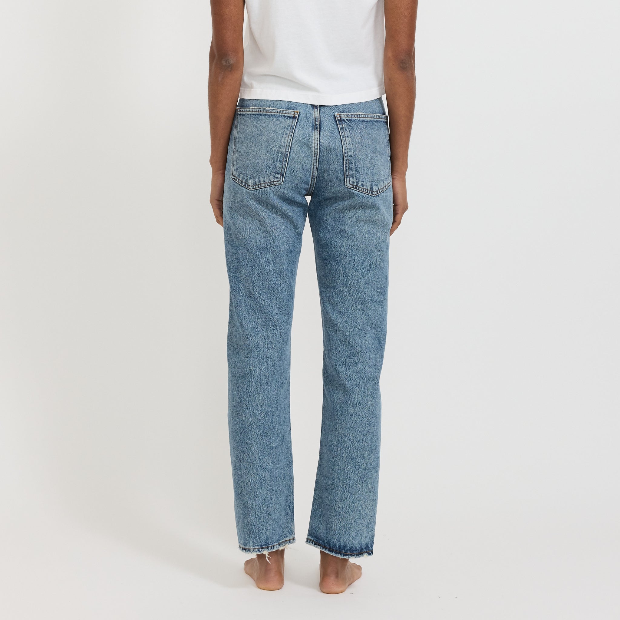 Agolde | 90's Pinch Waist High Straight Navigate | Maplestore
