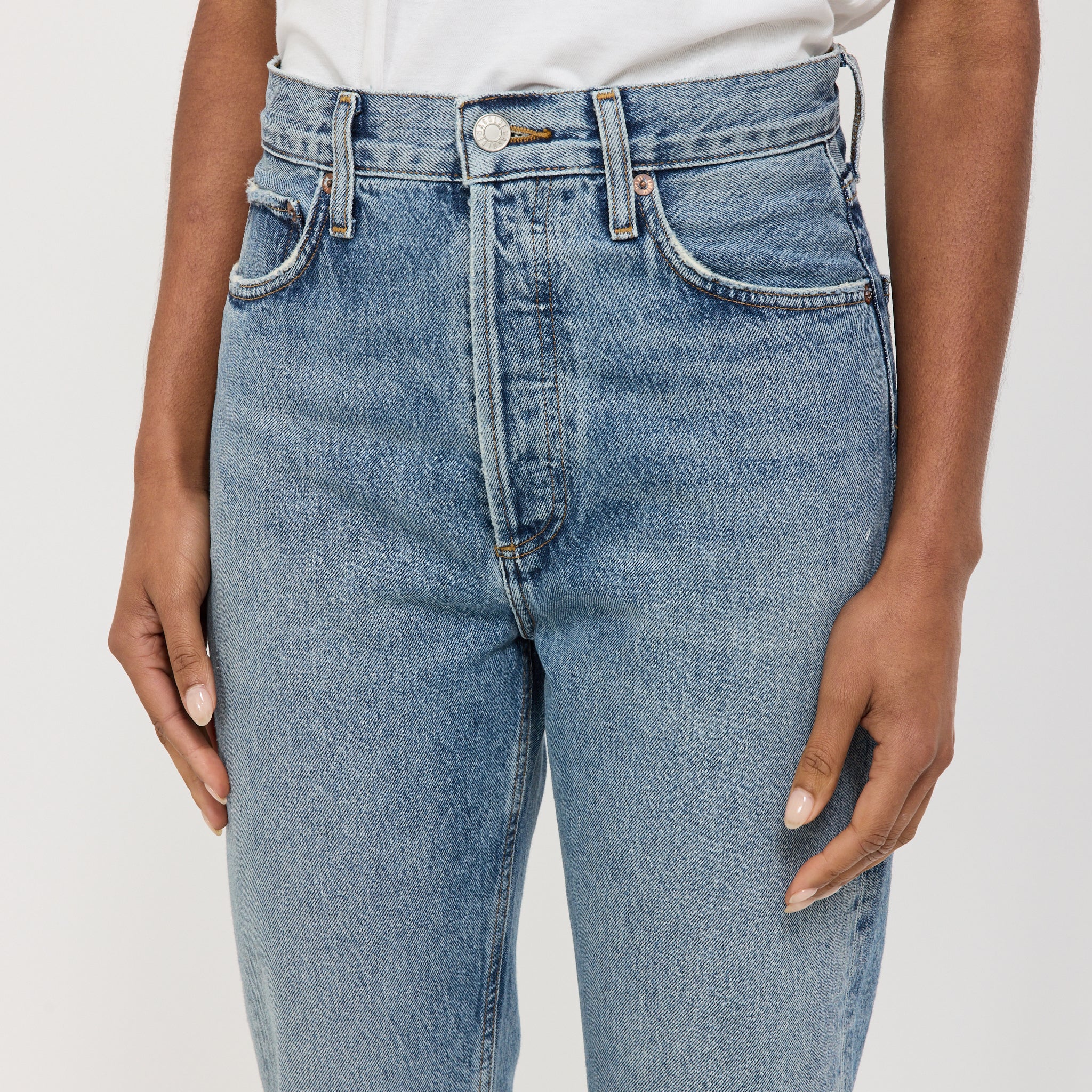 Agolde | 90's Pinch Waist High Straight Navigate | Maplestore