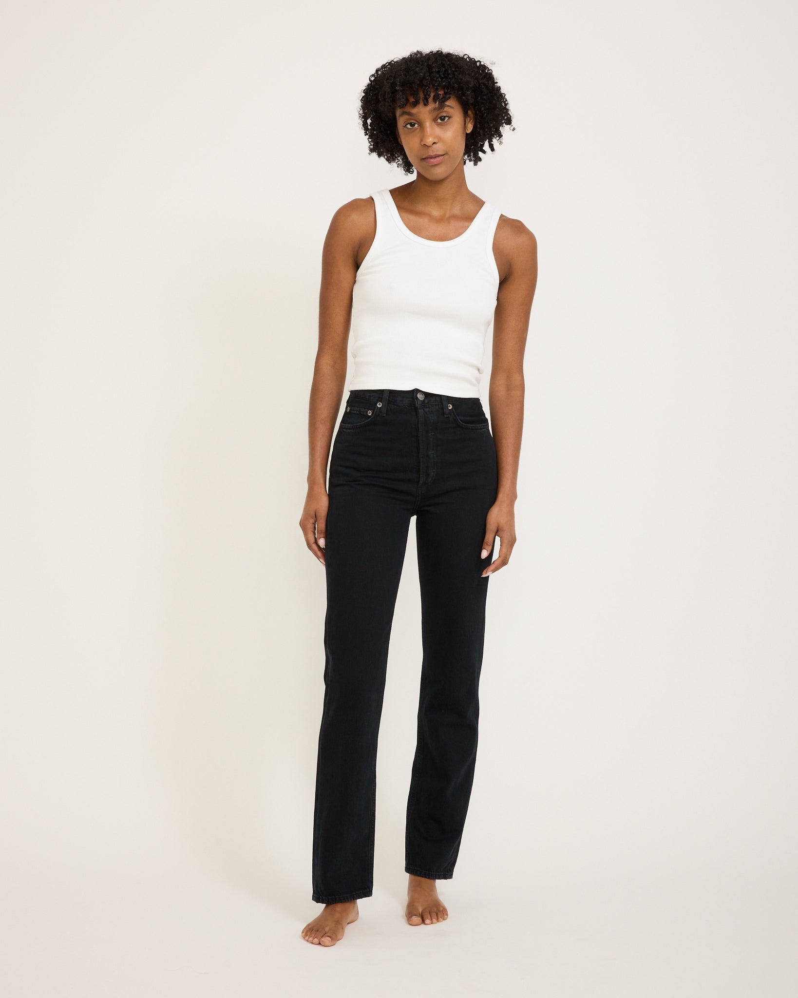 Agolde | 90's Pinch Waist High Rise Straight Crushed | Maplestore