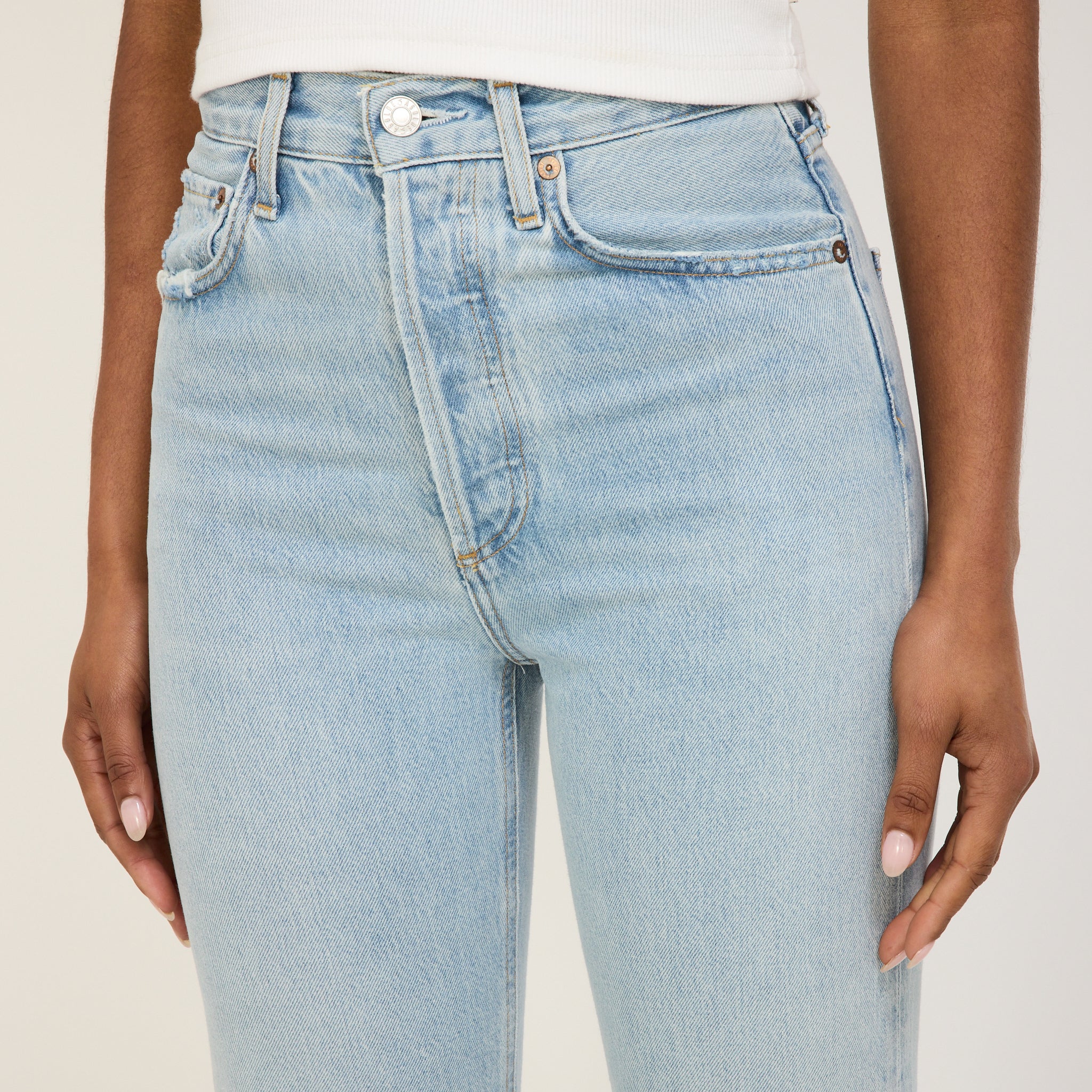 Agolde | 90's Pinch Waist High Rise Straight Focus | Maplestore