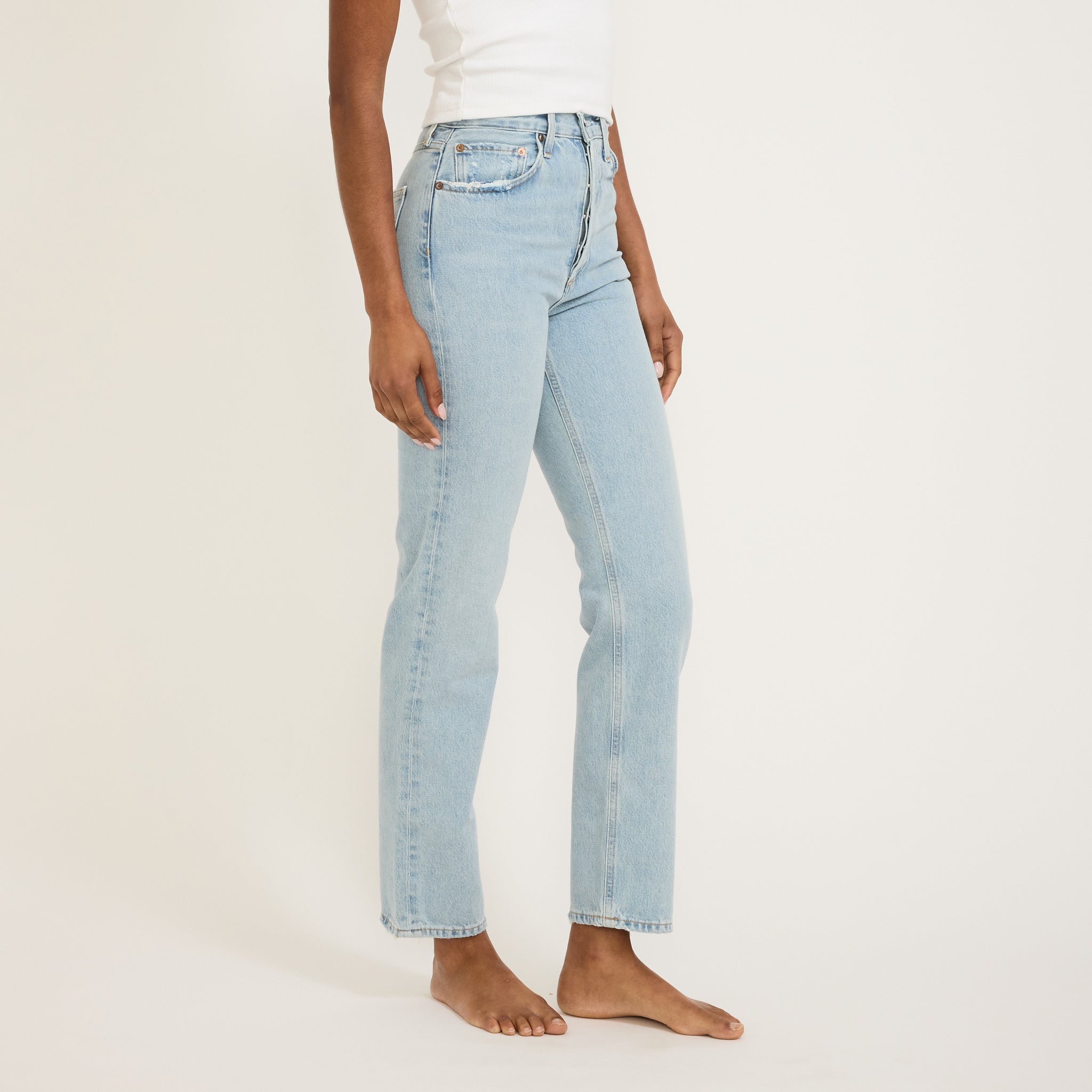 Agolde | 90's Pinch Waist High Rise Straight Focus | Maplestore