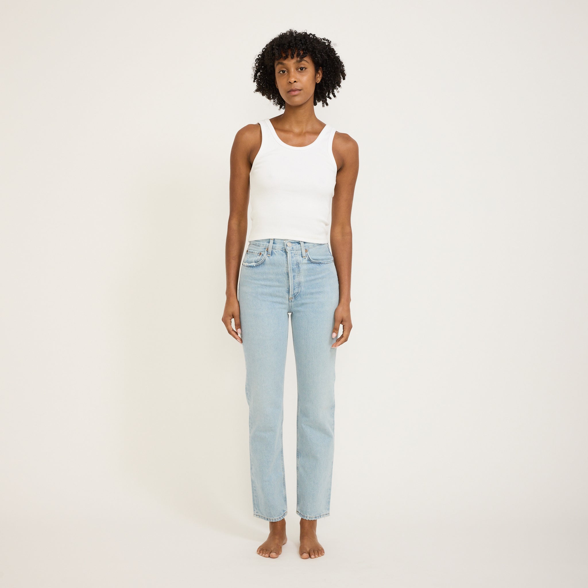 Agolde | 90's Pinch Waist High Rise Straight Focus | Maplestore
