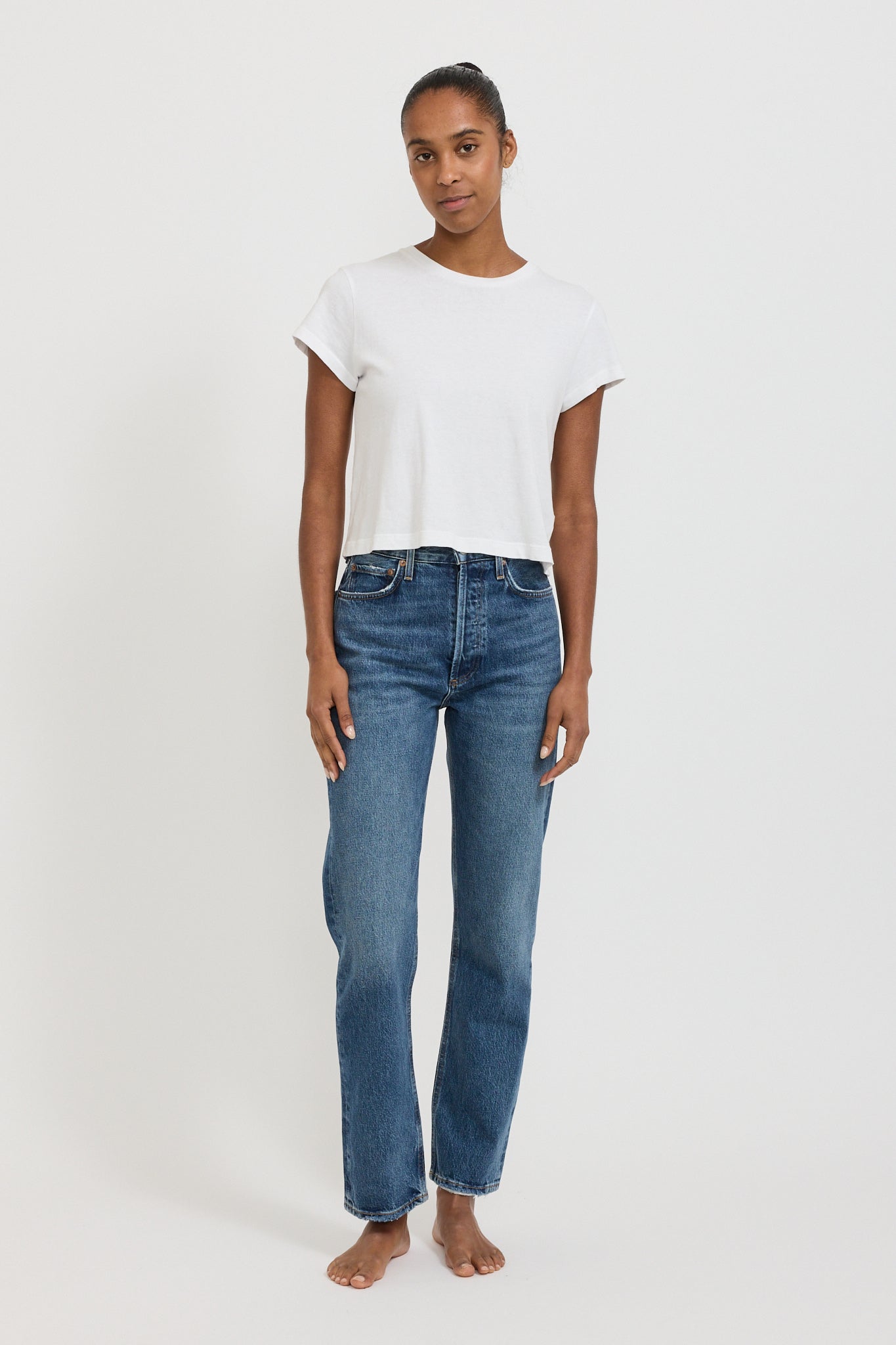 Agolde | 90's Pinch Waist High Rise Straight Range | Maplestore