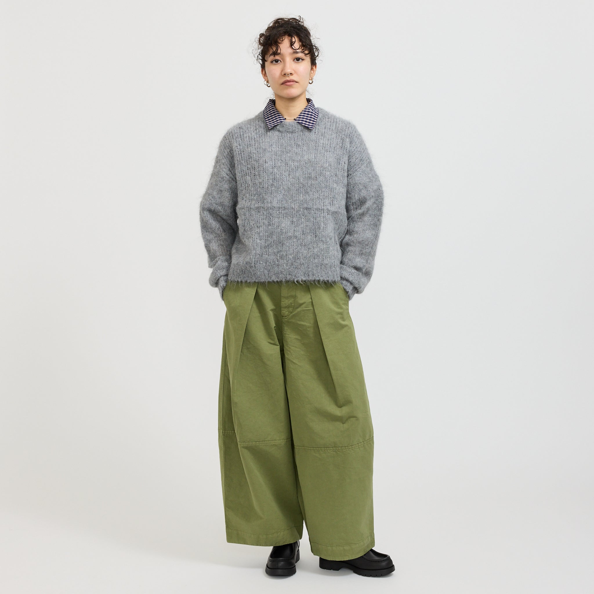 American Vintage | Bymi Jumper Heather Grey | Maplestore
