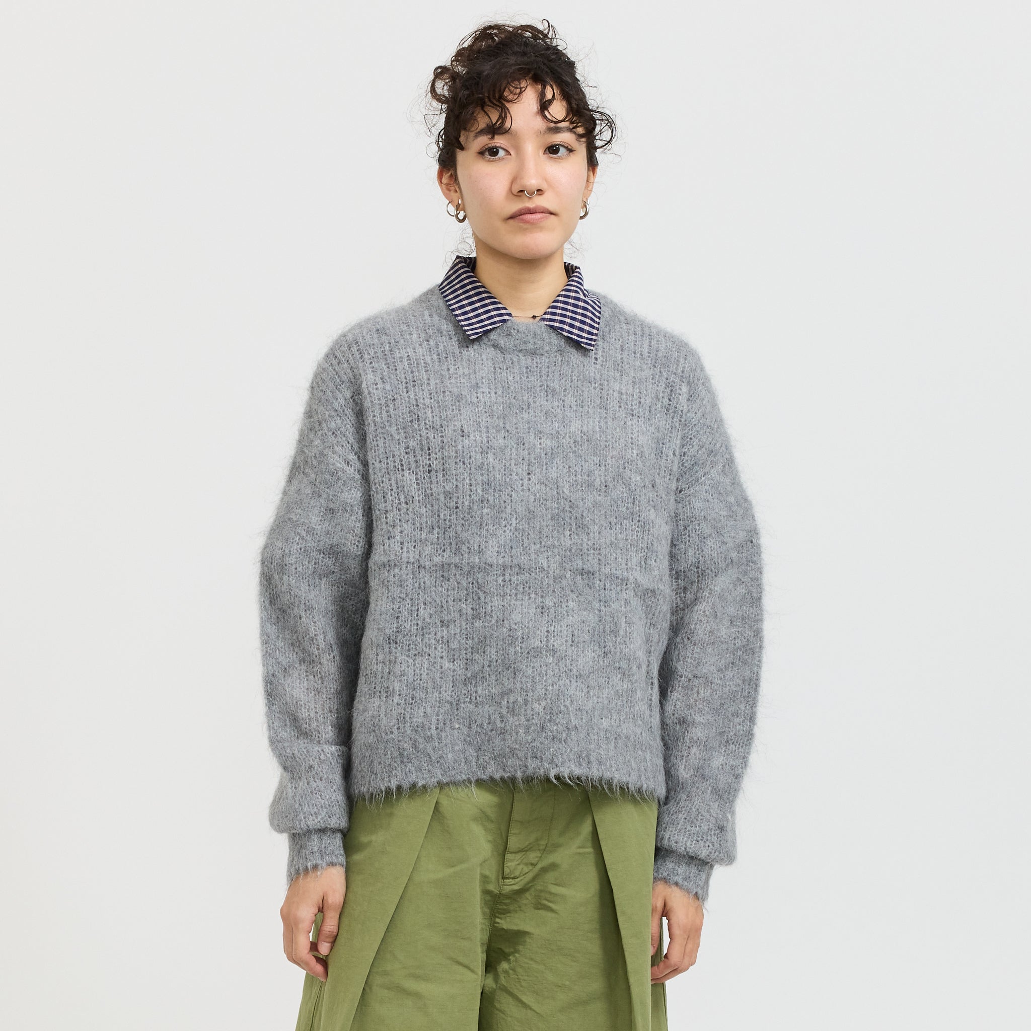 American Vintage | Bymi Jumper Heather Grey | Maplestore
