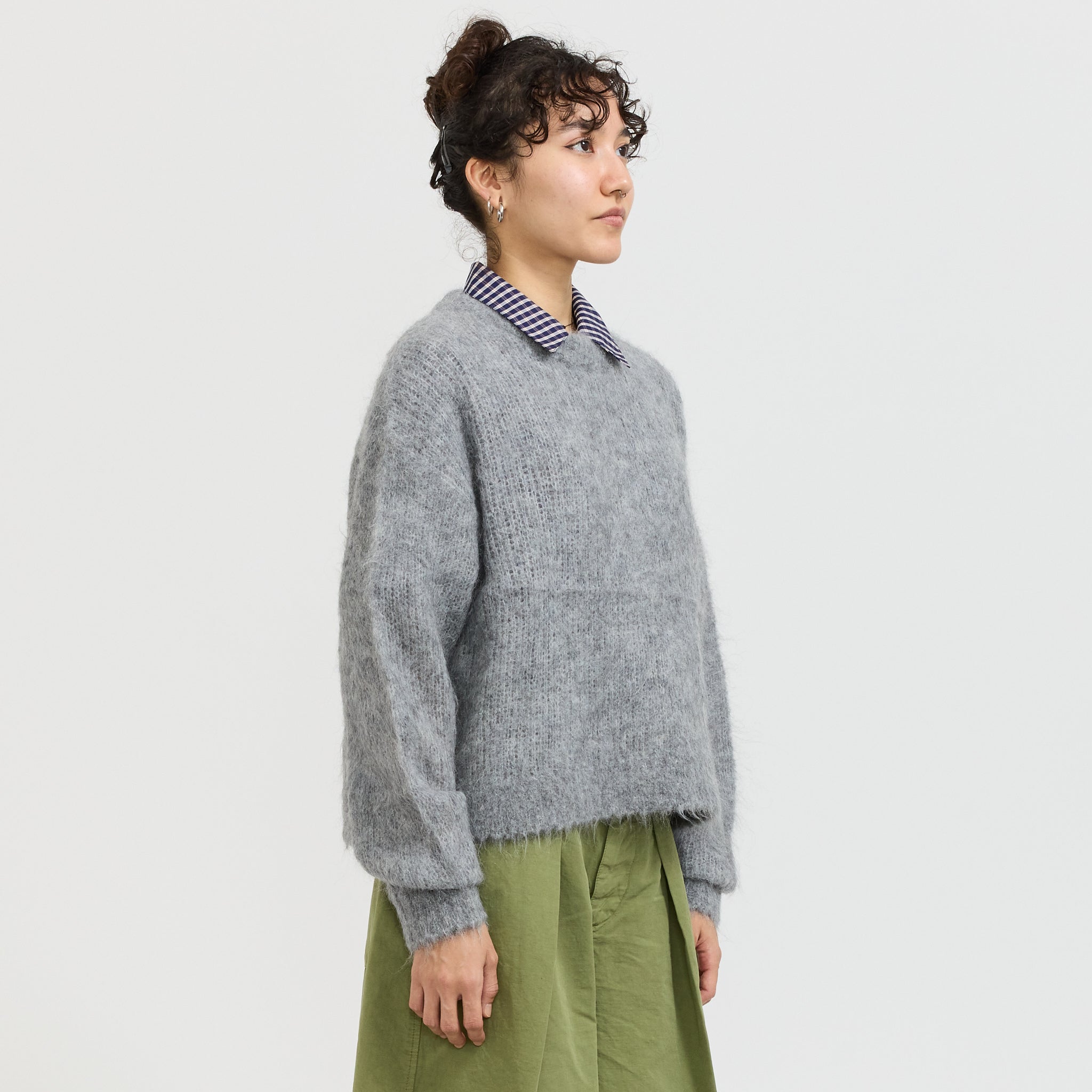 American Vintage | Bymi Jumper Heather Grey | Maplestore