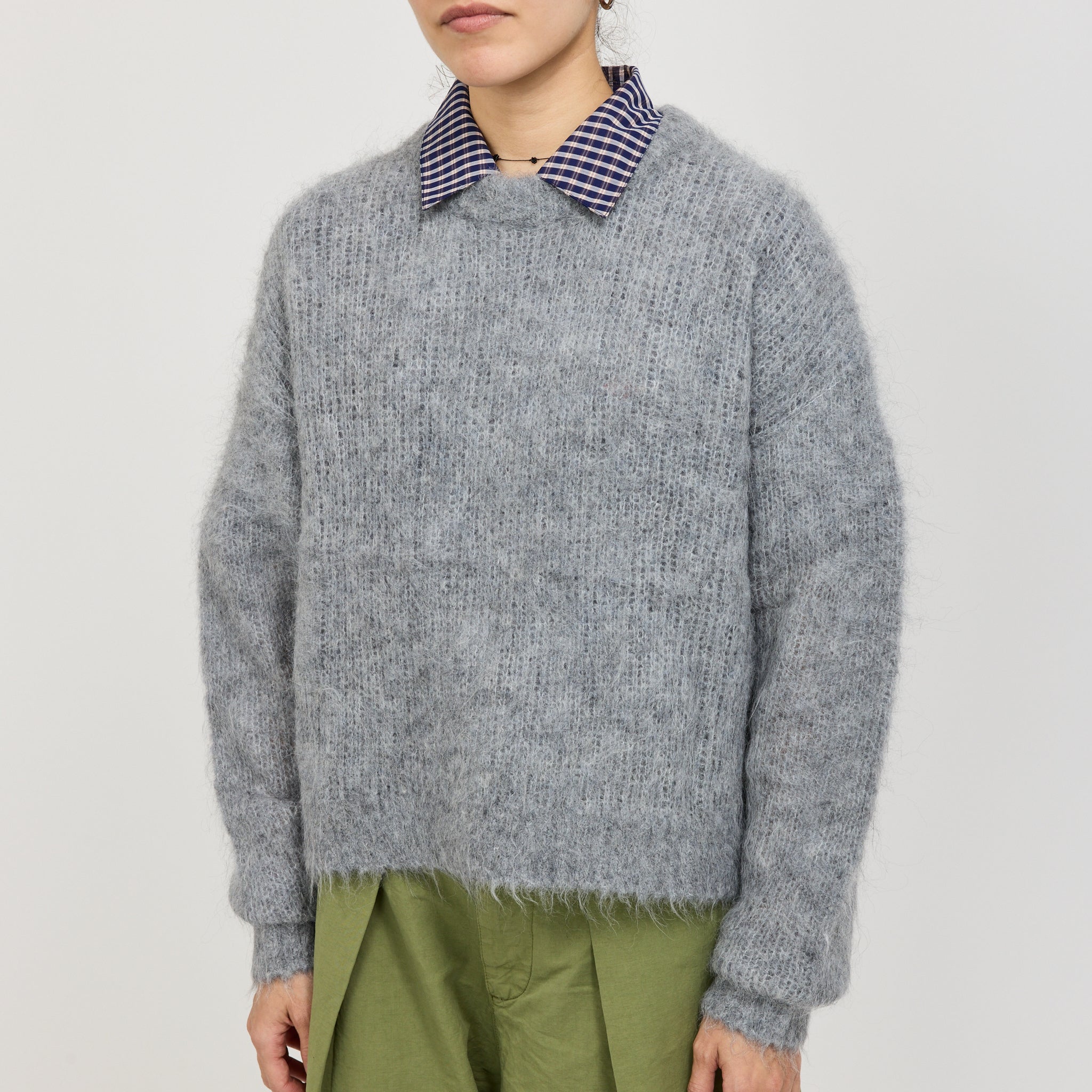 American Vintage | Bymi Jumper Heather Grey | Maplestore