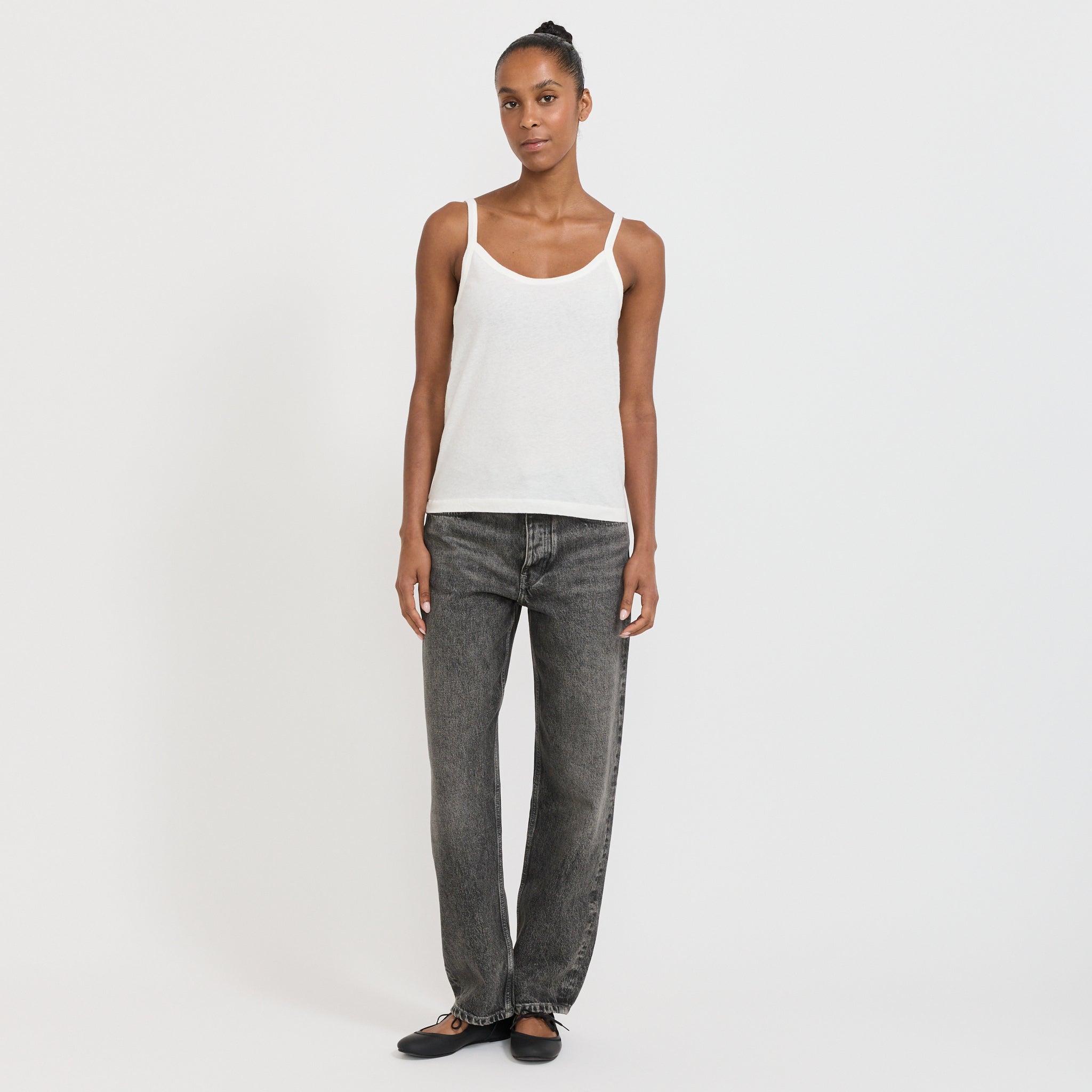 American Vintage | Gamipy Tank Top White | Maplestore