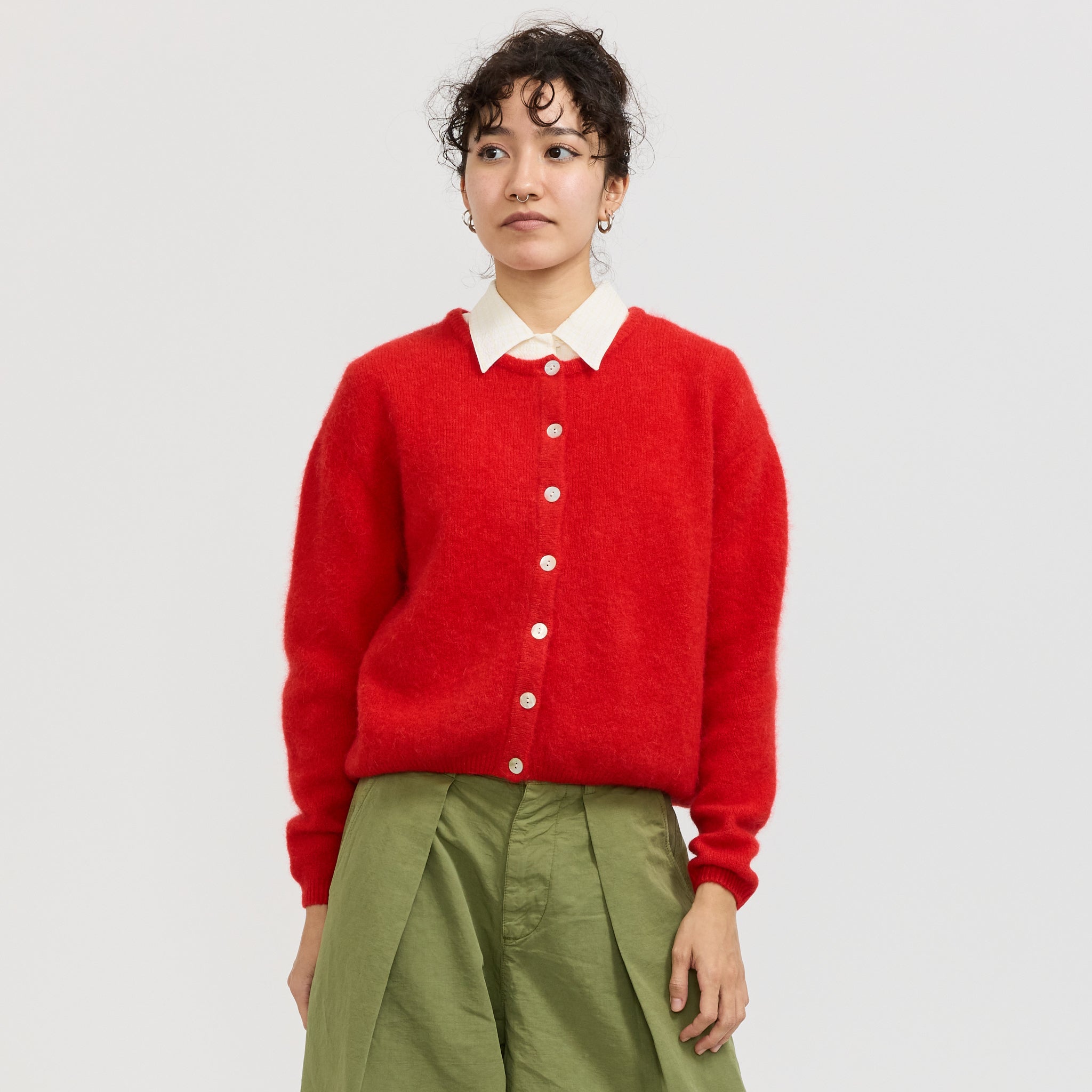 American Vintage | Vitow Cardigan Strawberry | Maplestore