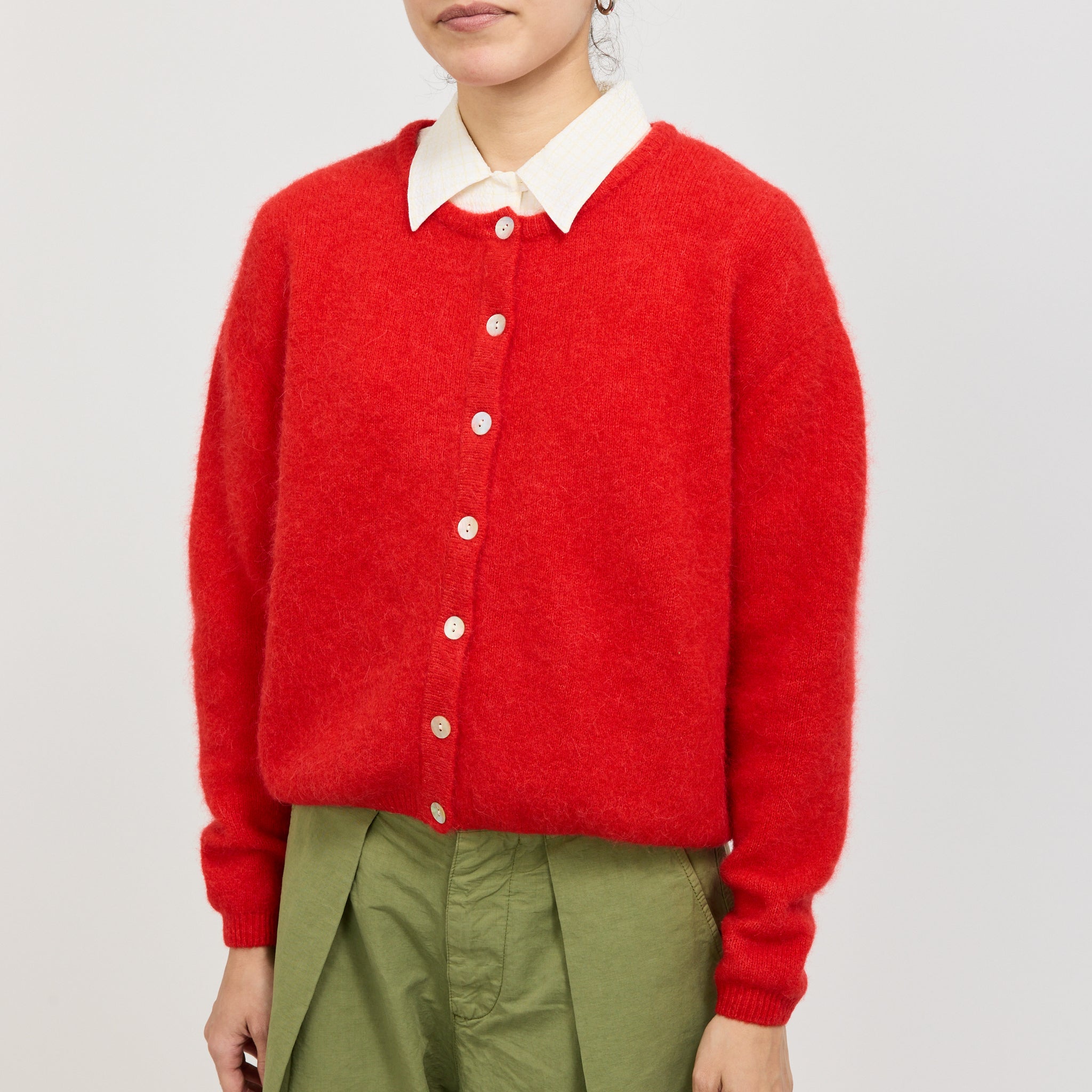 American Vintage | Vitow Cardigan Strawberry | Maplestore