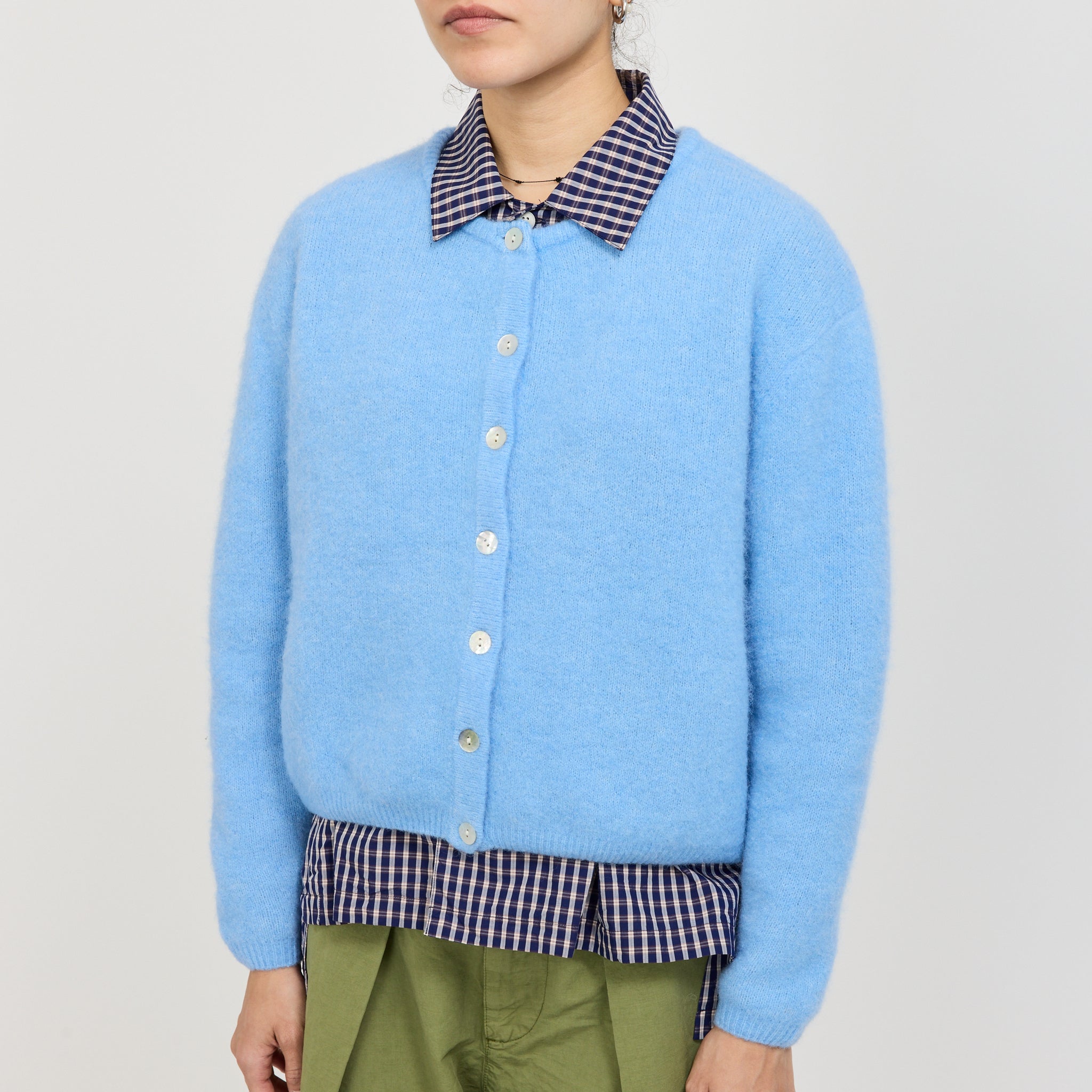 American Vintage | Vitow Cardigan Atmosphere Melange | Maplestore