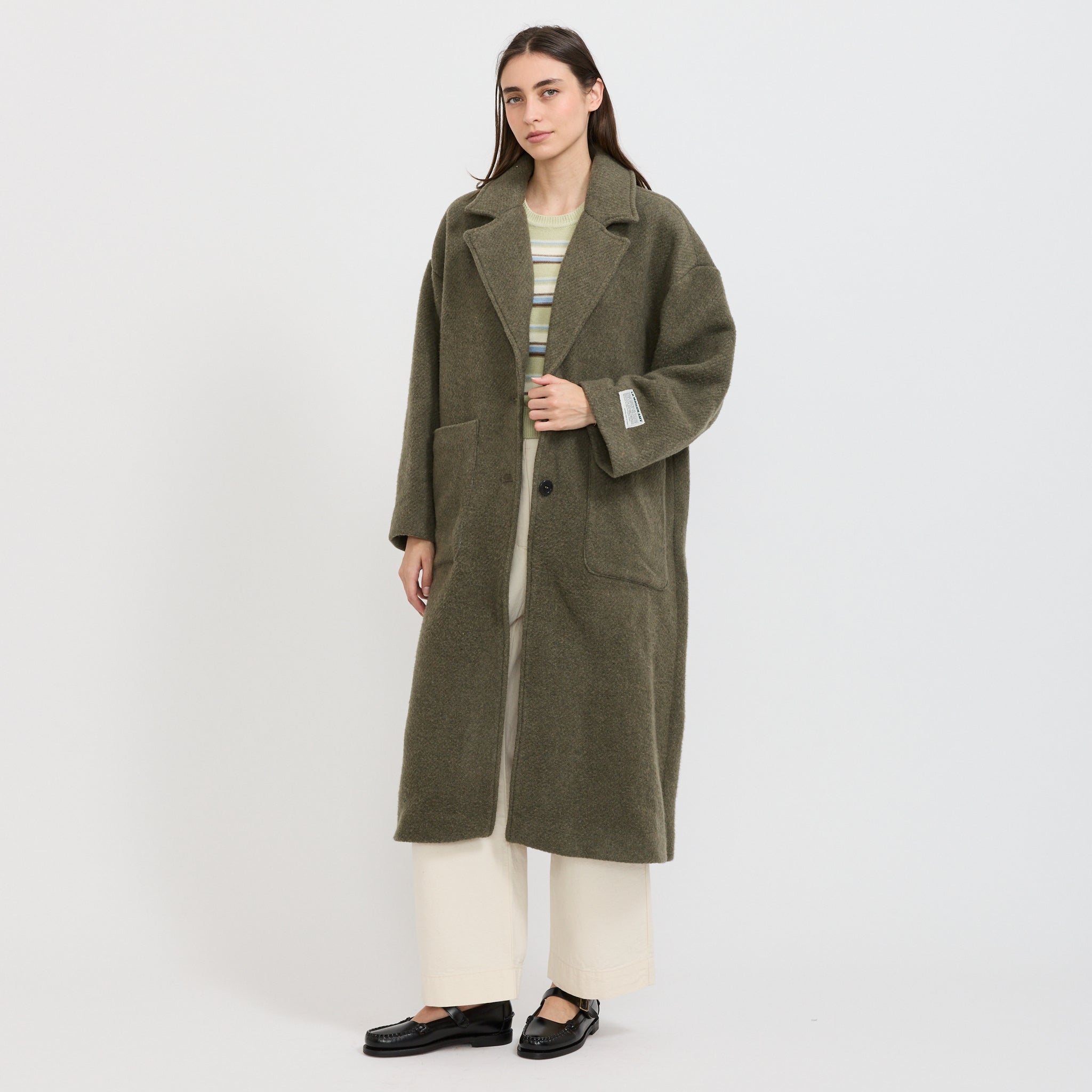 Ziffow Coat Lichen Melange