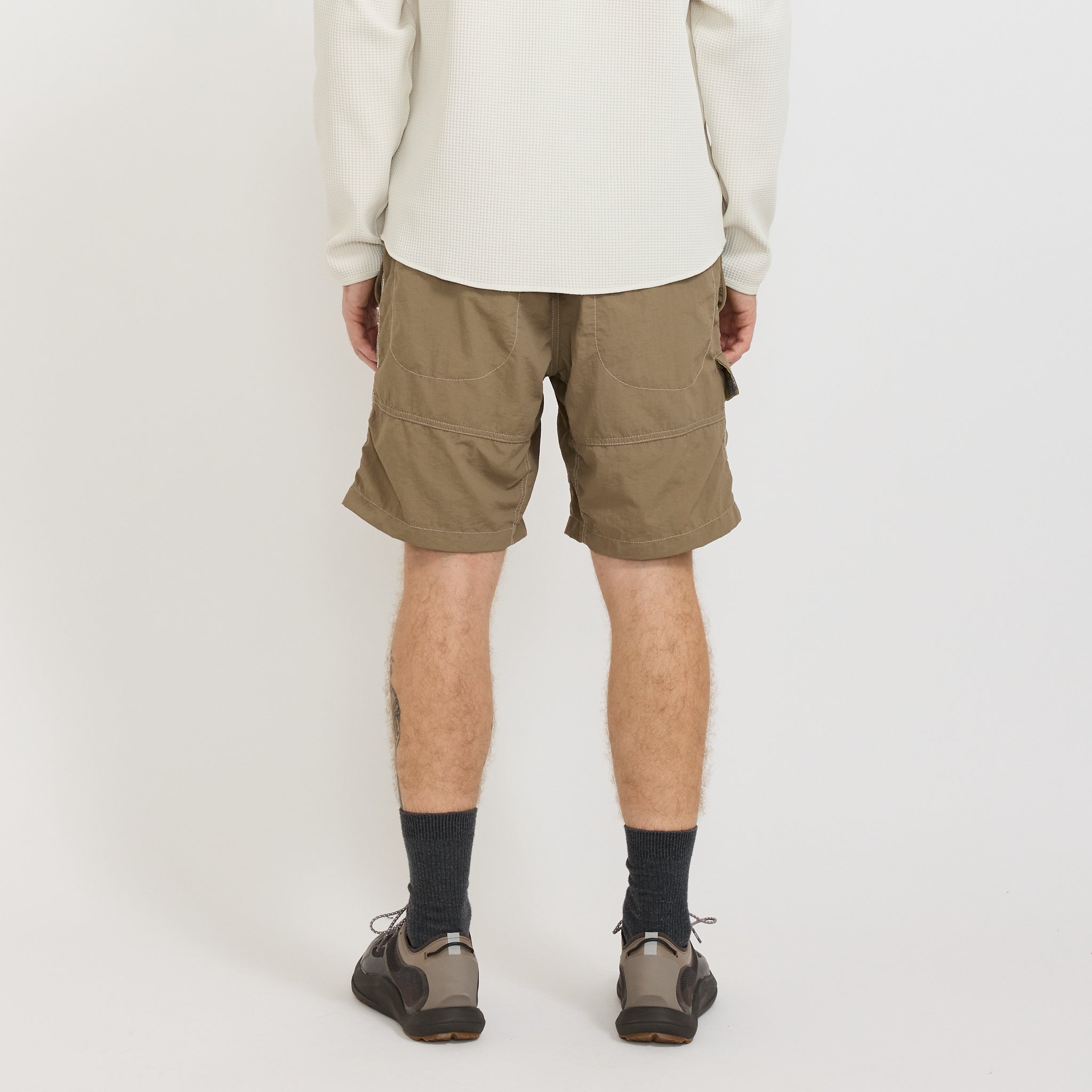 Hiking Club Ny Taffeta Hiker Short Pants Beige