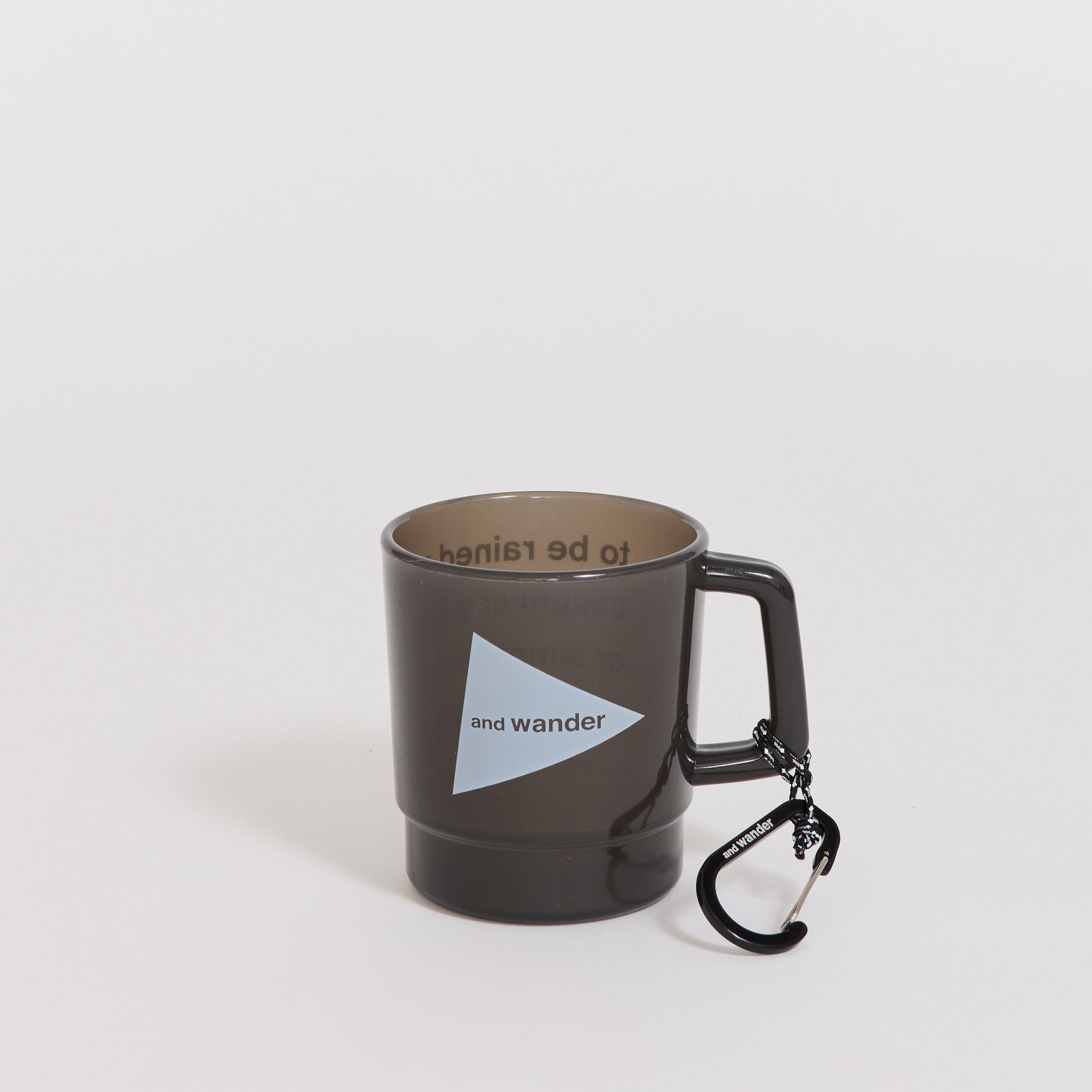 And Wander | And Wander Logo PP Mug Black | Maplestore