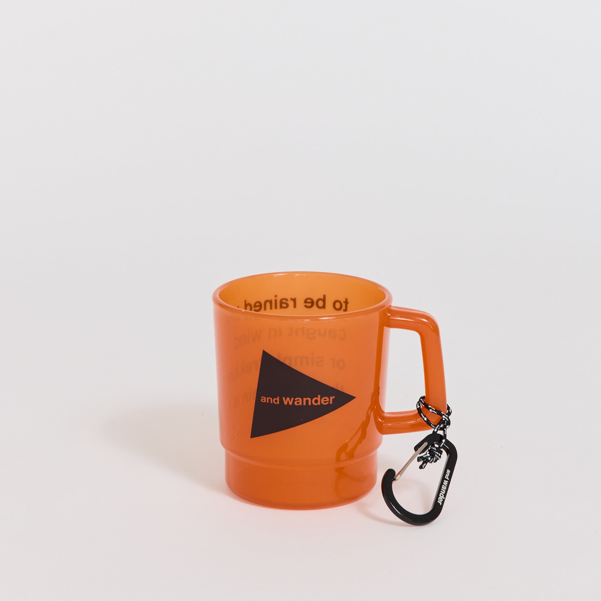 And Wander | And Wander Logo PP Mug Orange | Maplestore