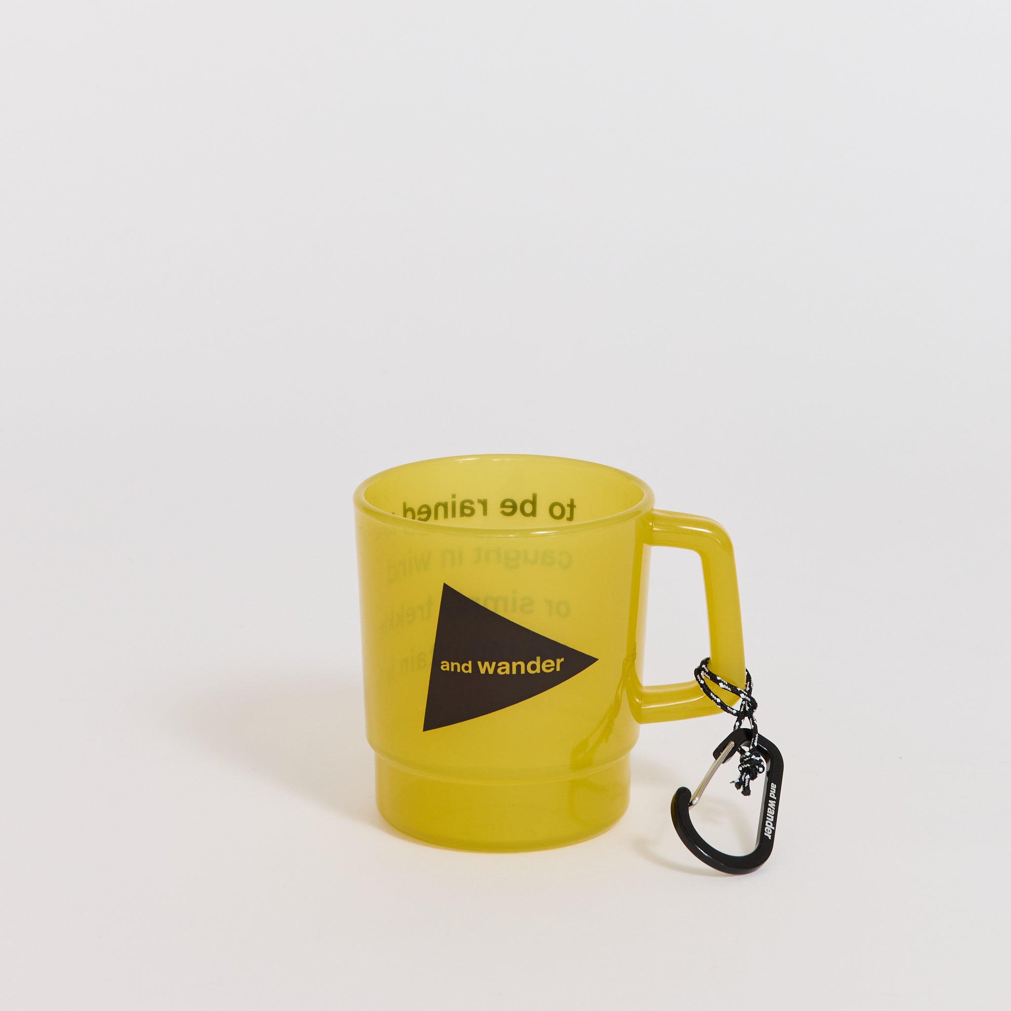 And Wander | And Wander Logo PP Mug Yellow | Maplestore