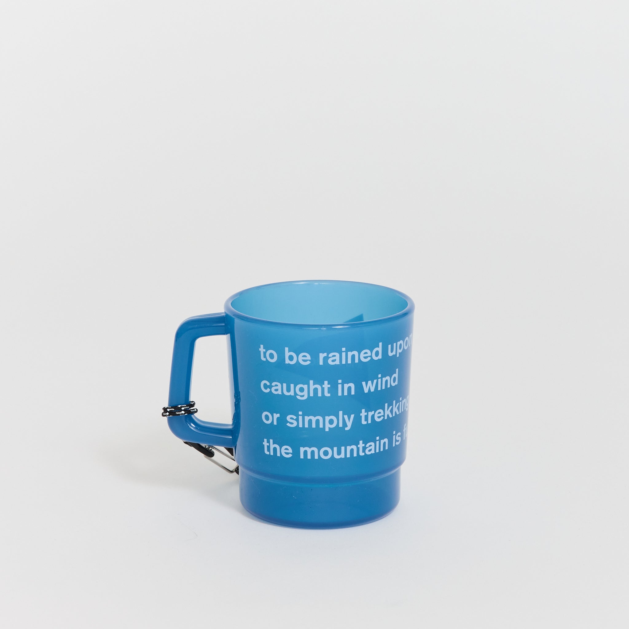 And Wander Logo PP Mug Blue