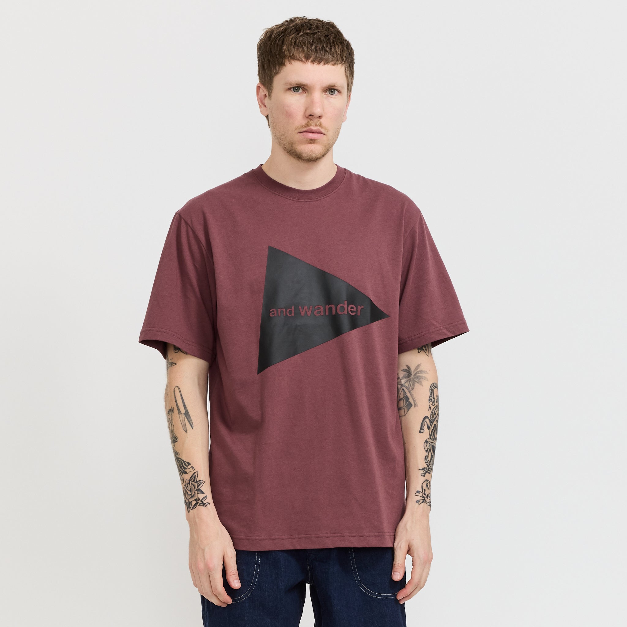 And Wander | And Wander Logo T-Shirt | Maplestore
