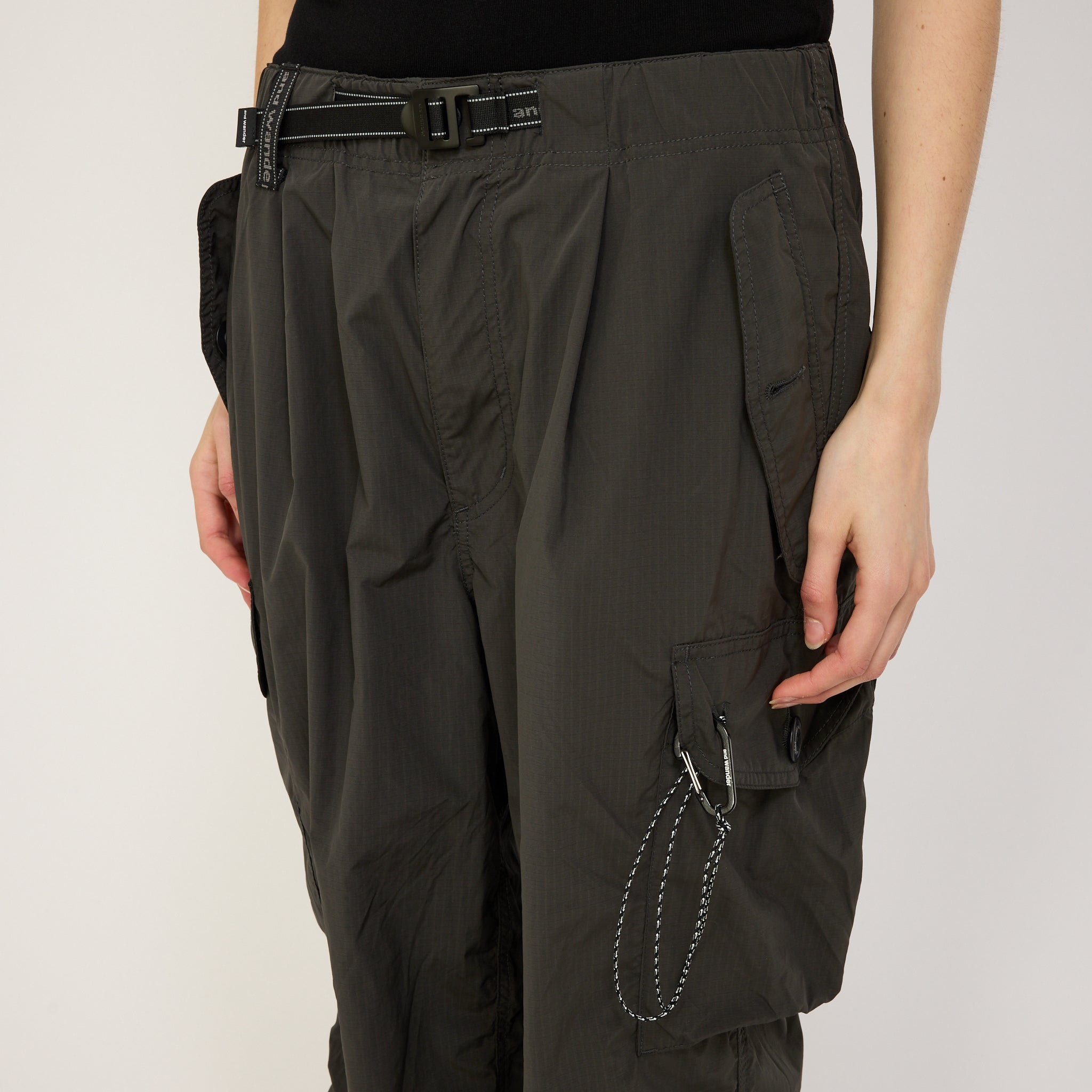 And Wander | Oversized Cargo Pants Charcoal Womens | Maplestore