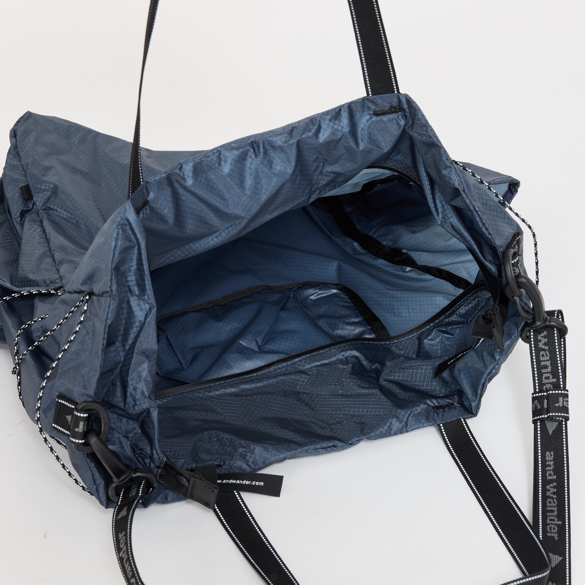 And Wander | Sil Tote Bag Blue | Maplestore