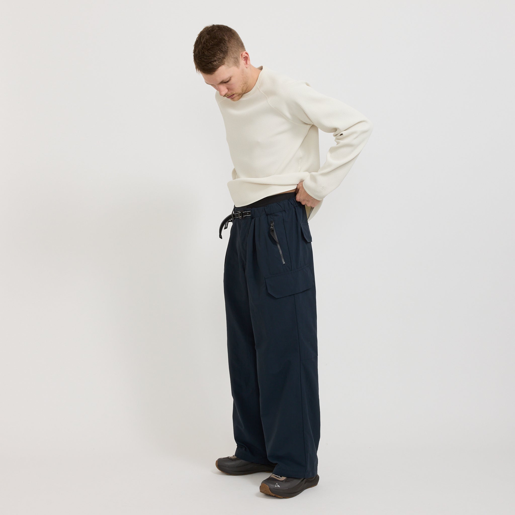 And Wander | Twill Pants Dark Navy | Maplestore