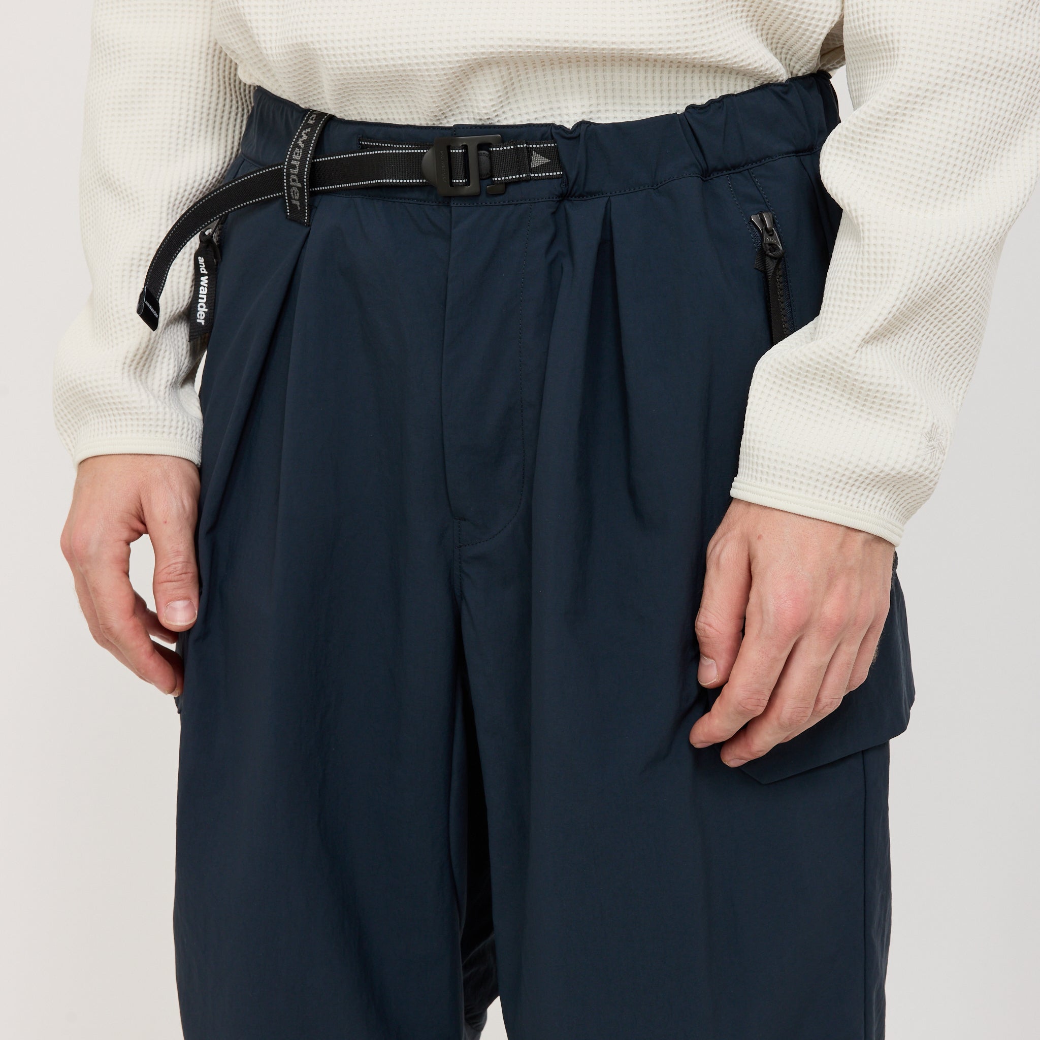 And Wander | Twill Pants Dark Navy | Maplestore