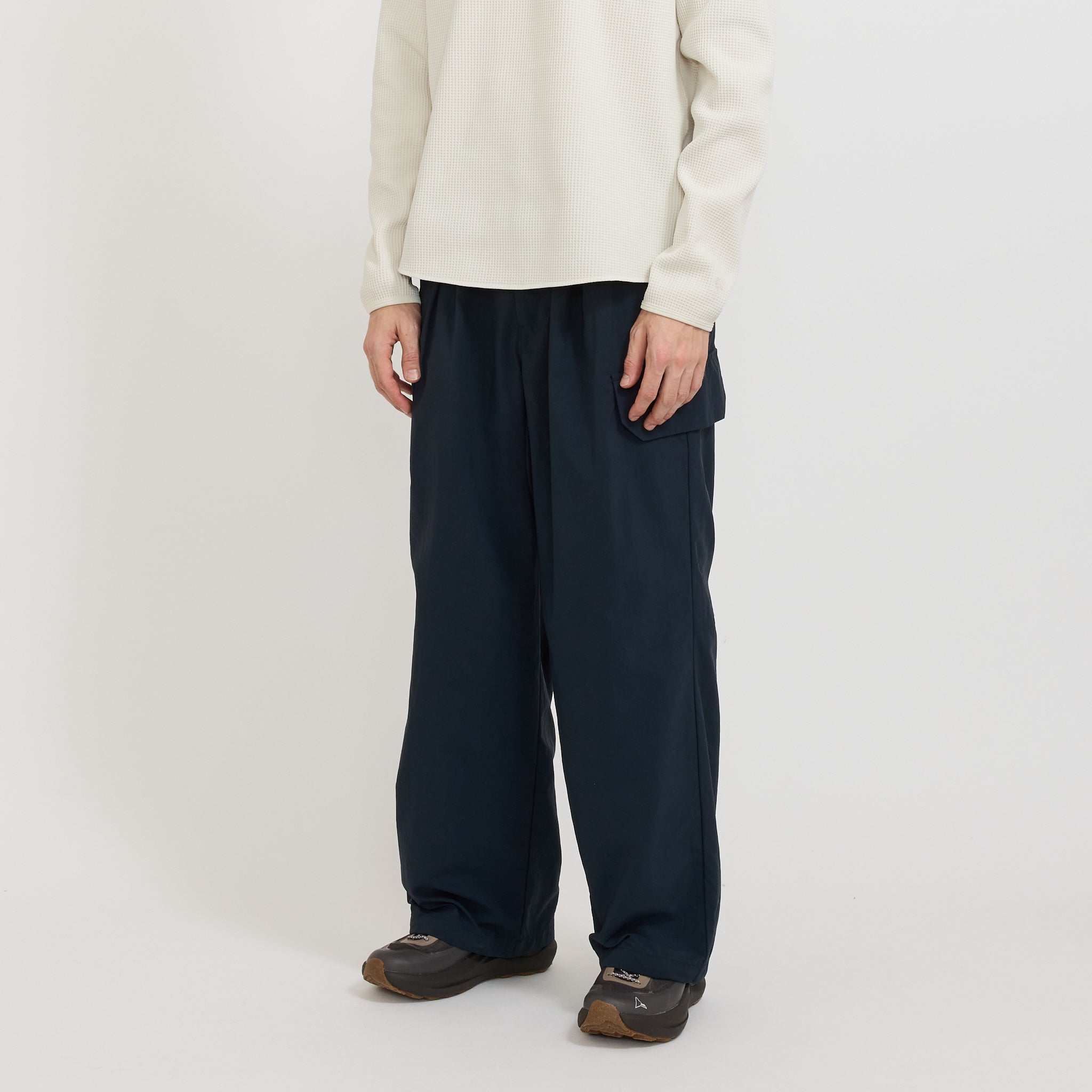 And Wander | Twill Pants Dark Navy | Maplestore